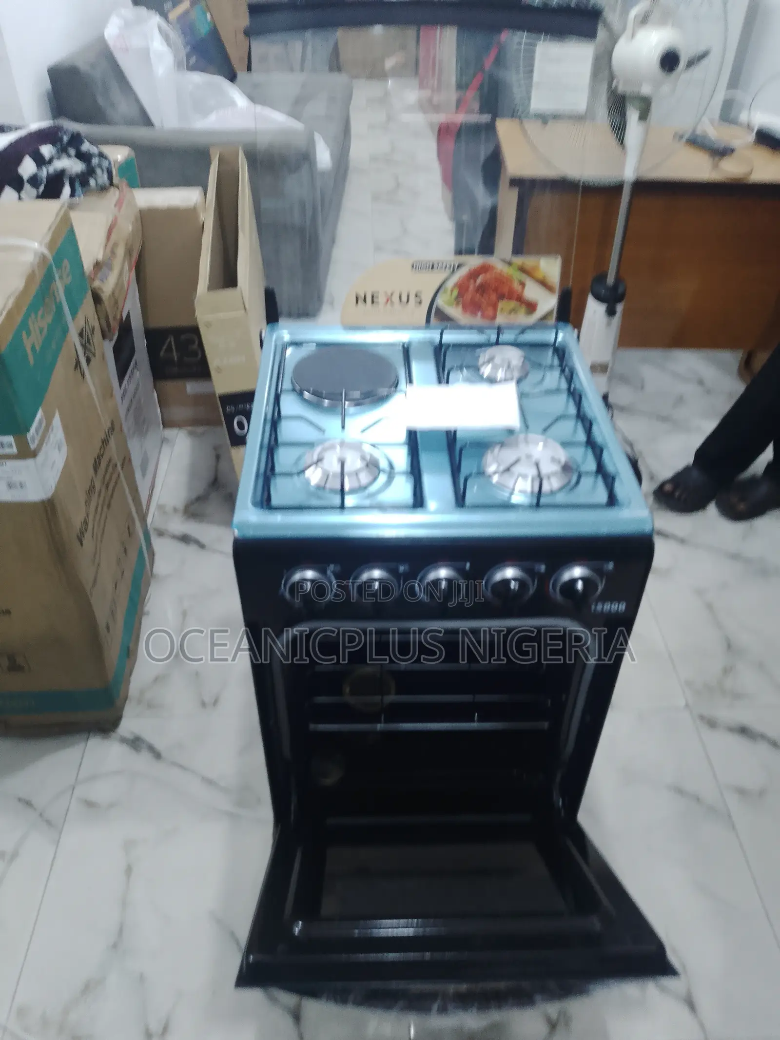 Best Selling-3gas Burner 1electric Cooker Nexus
