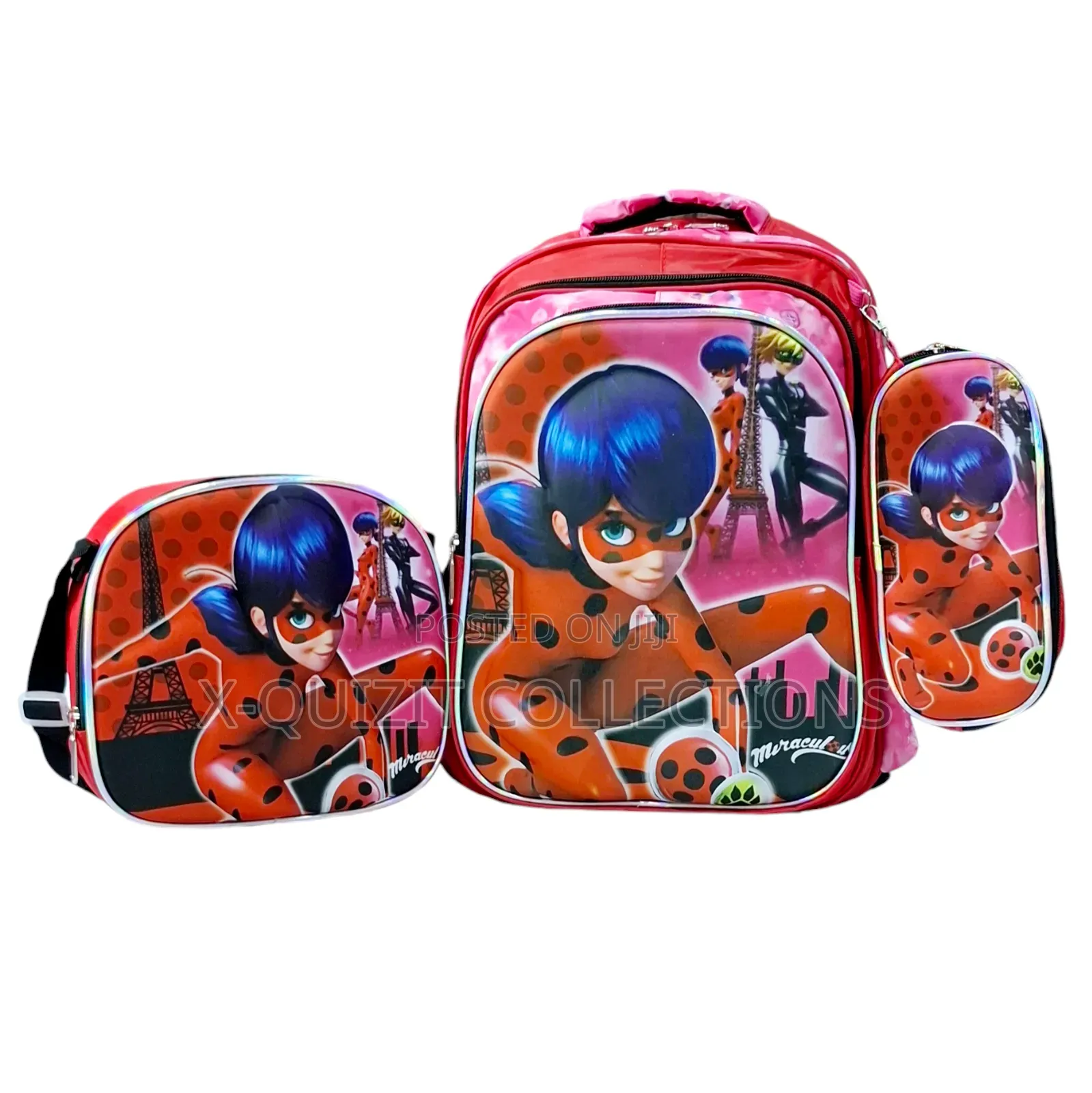 Girls Character School Bag Set - 3pc