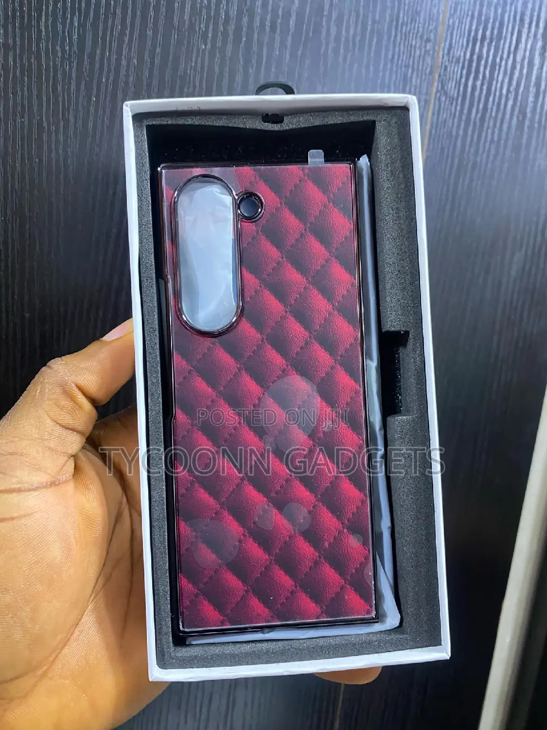 Z Fold 6 Colorful Crystal Case With Front Screen Protector