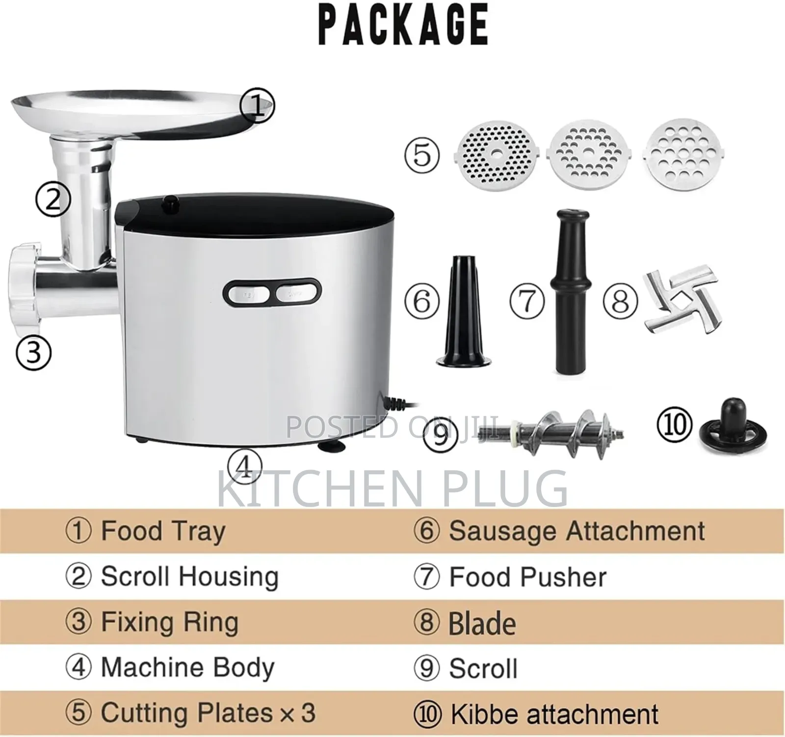 High Performance Electric Meat Grinder