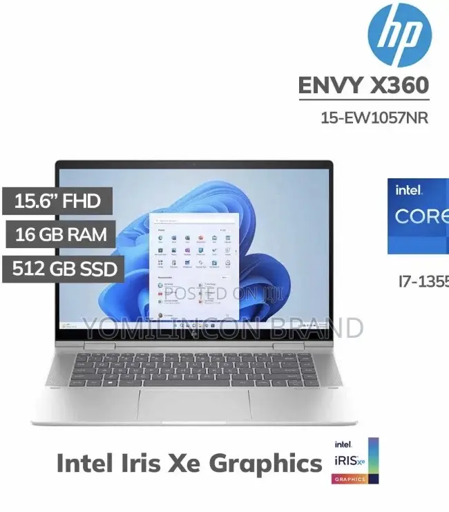 New Laptop HP 16GB Intel Core I7 SSD 512GB