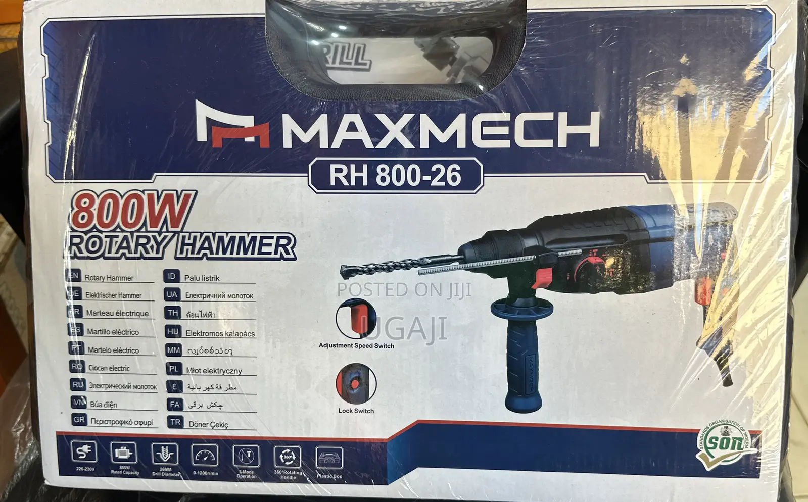 Maxmech Rotary Hammer 800w