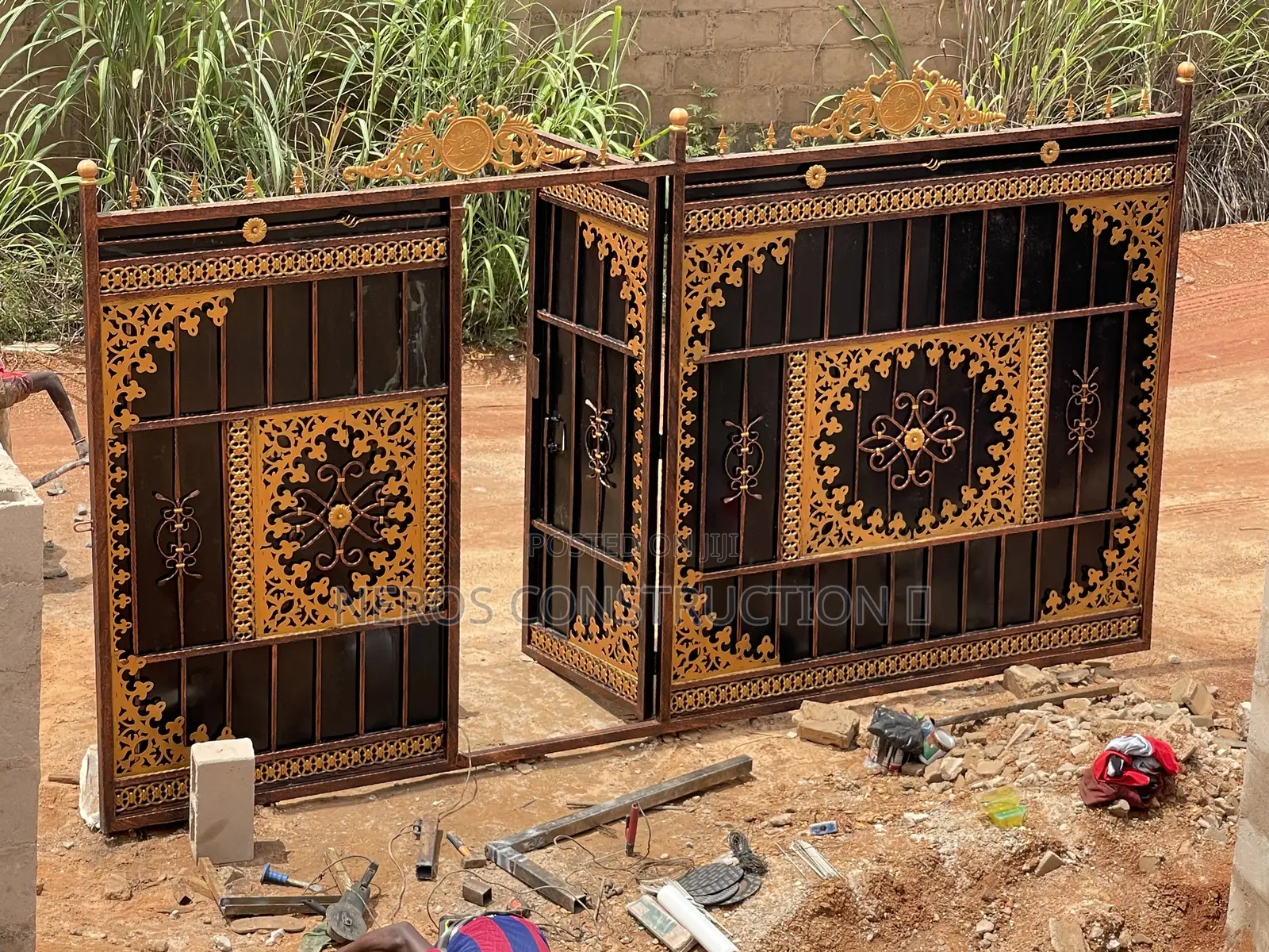 Wrought Iron Rolling Gate