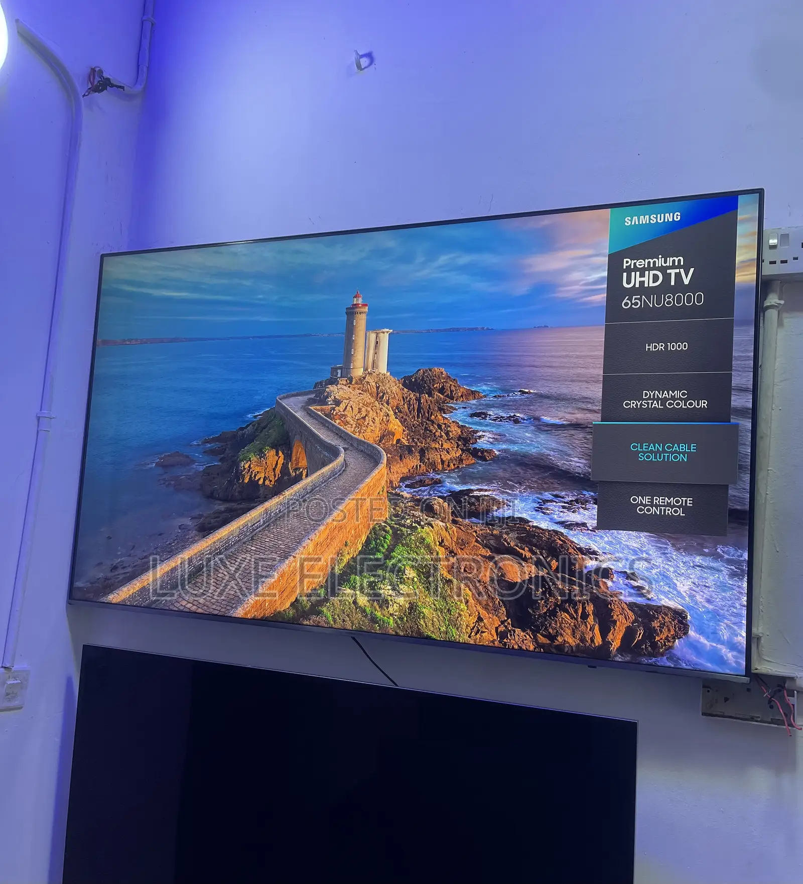 65 Inches Samsung Premium UHD HDR Smart Tv Air Slim