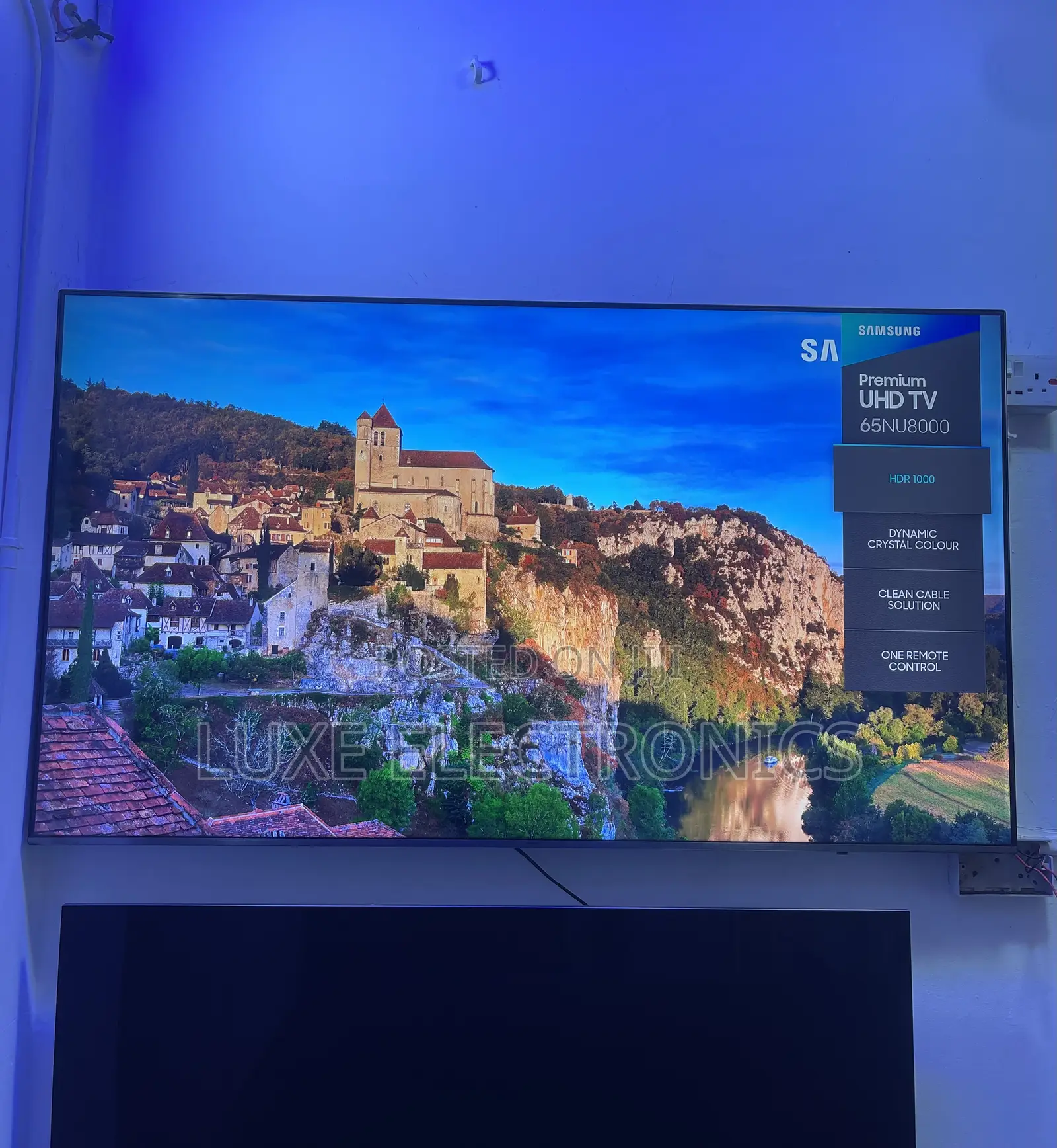 65 Inches Samsung Premium UHD HDR Smart Tv Air Slim