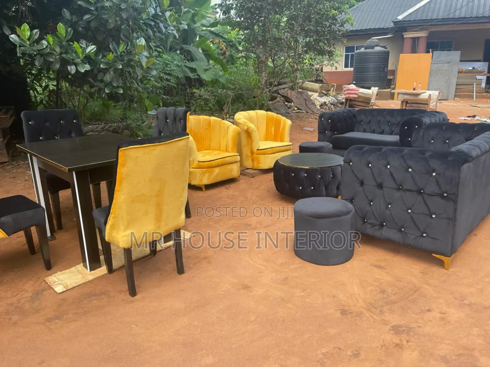 7-Seater Sofa With Dining Available at Mr House 