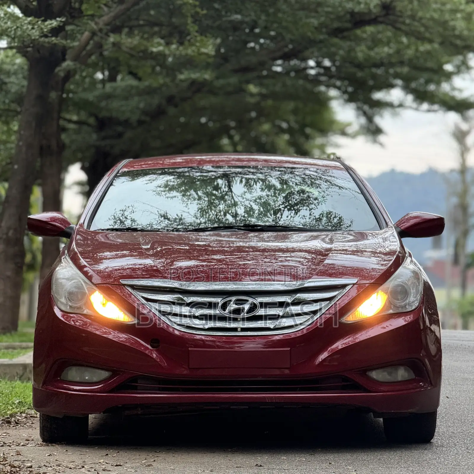 Hyundai Sonata 2013 Red