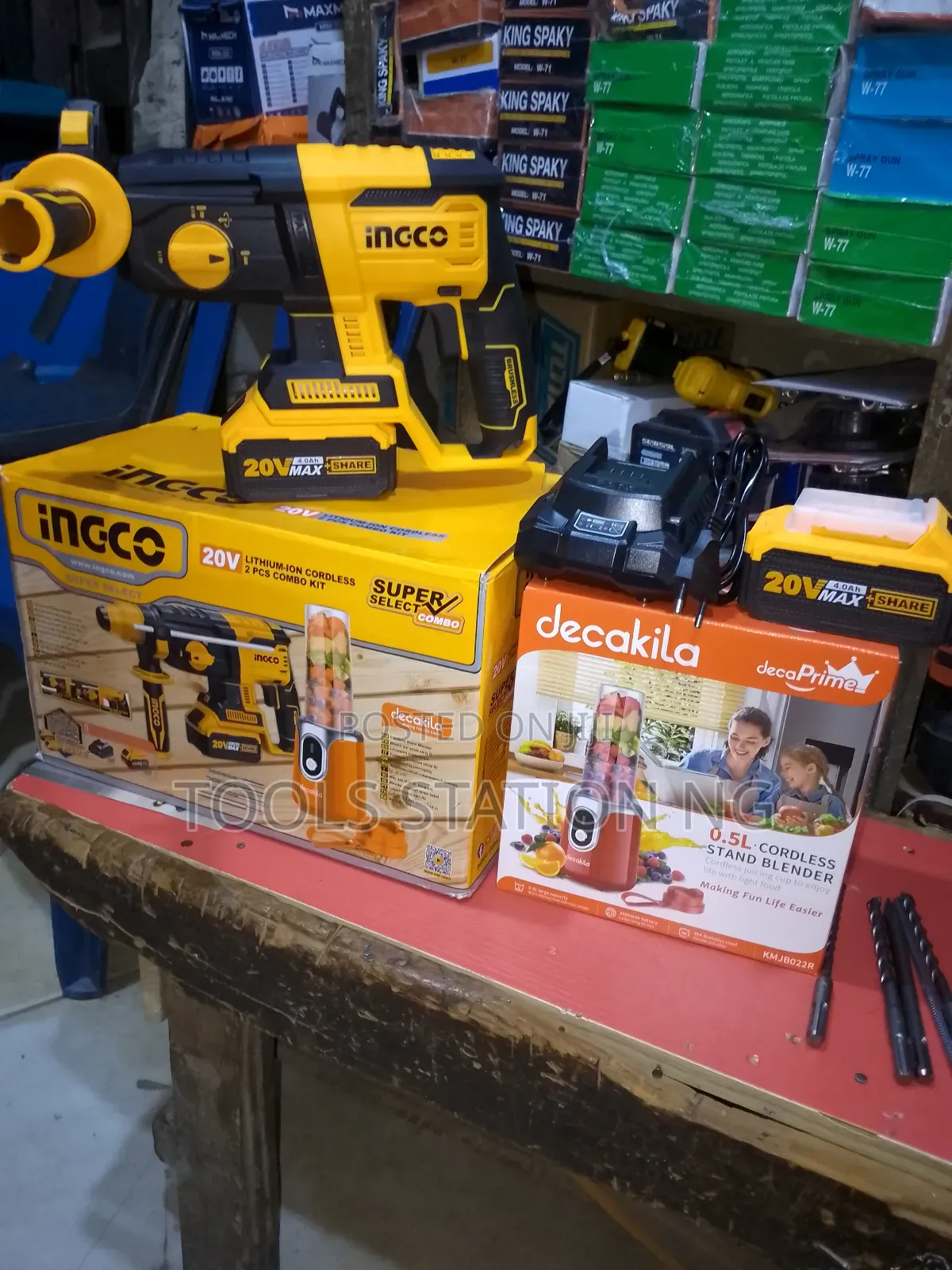 Rotary Hammer Brushless 4.0ah Battery