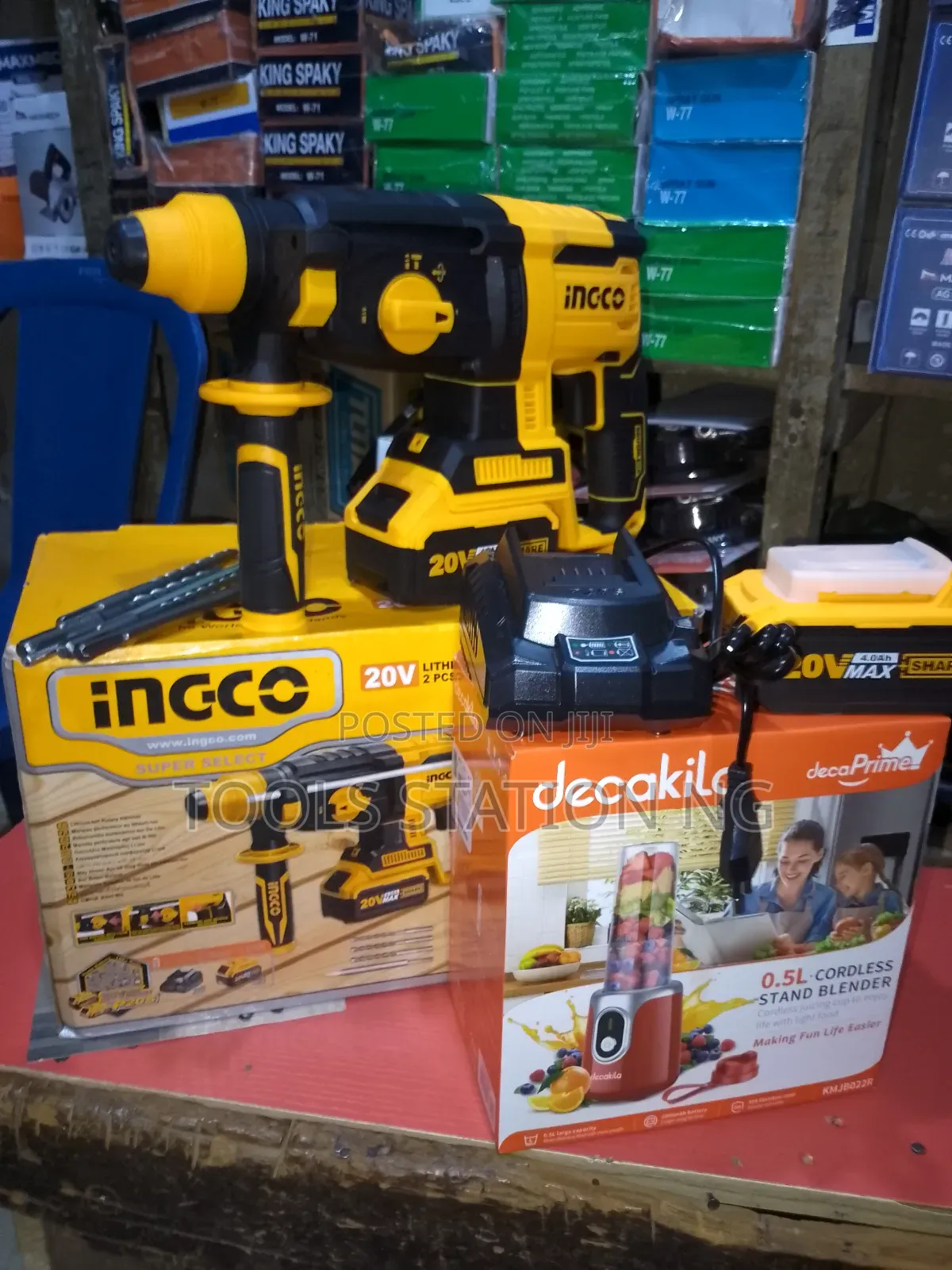 Rotary Hammer Brushless 4.0ah Battery