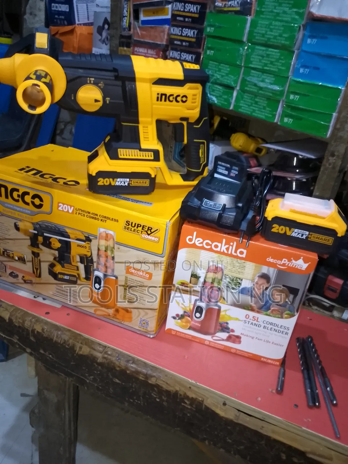Rotary Hammer Brushless 4.0ah Battery