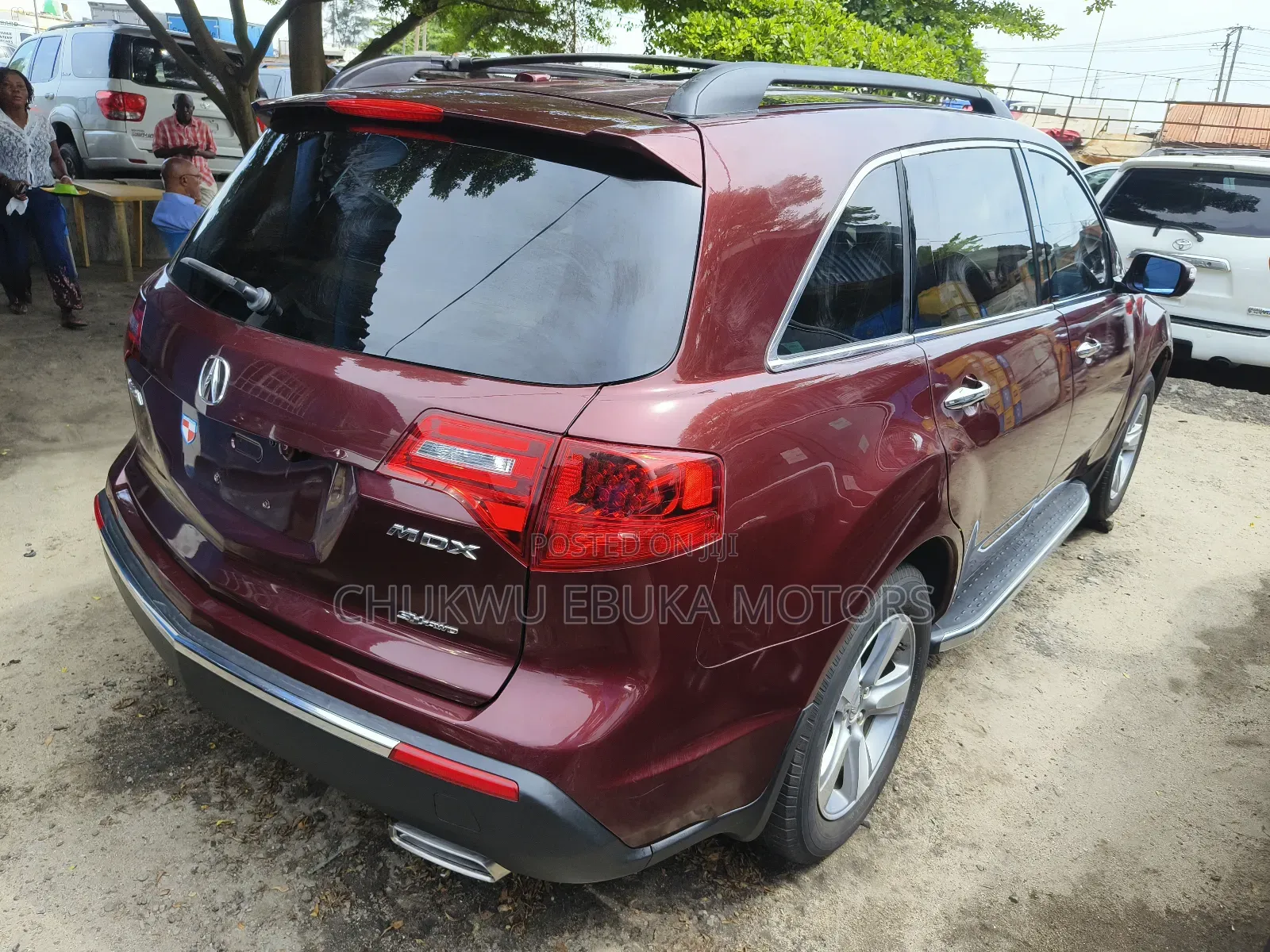 Acura MDX SUV 4dr AWD (3.7L 6cyl 6A) 2012 Red