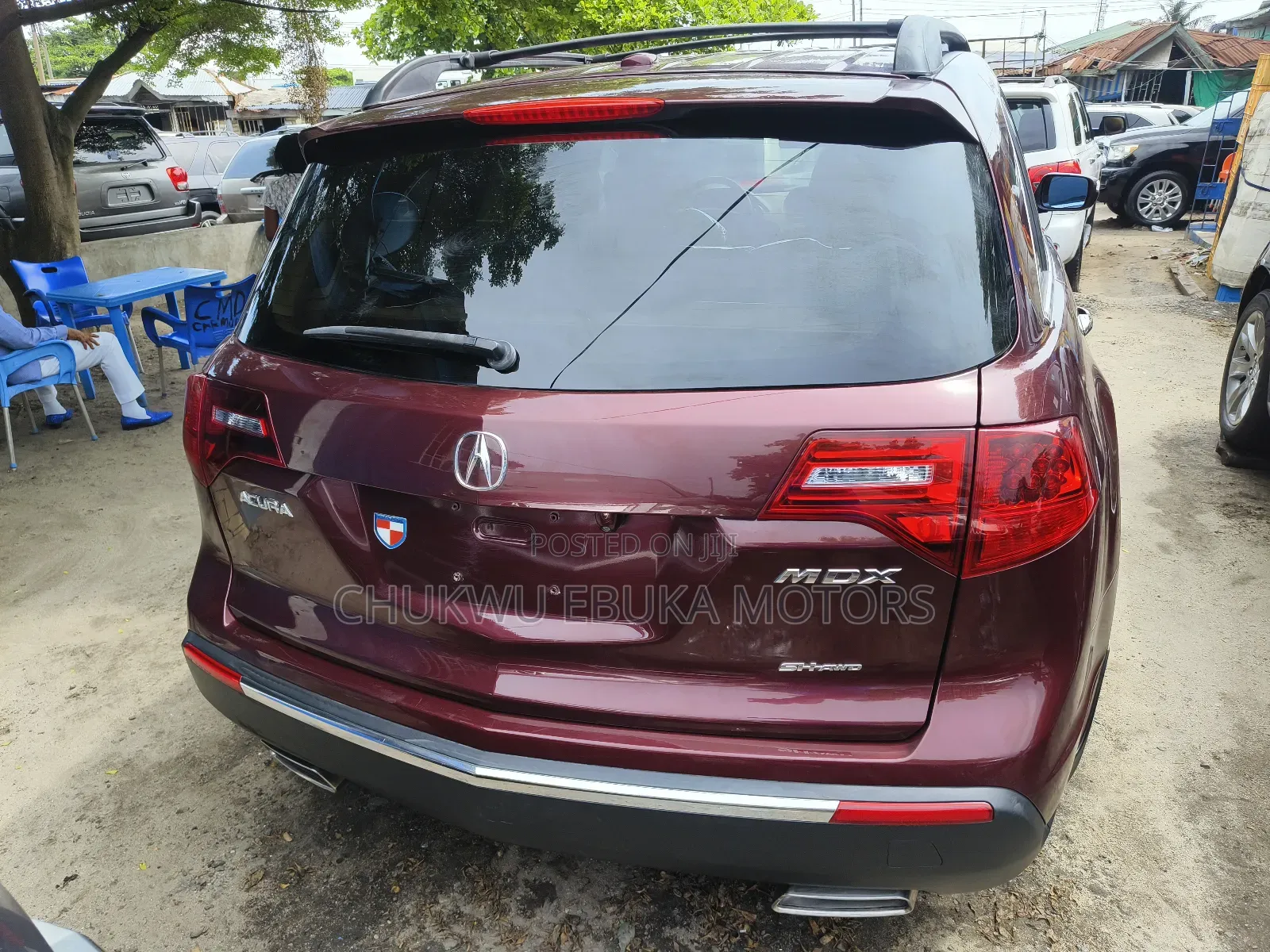 Acura MDX SUV 4dr AWD (3.7L 6cyl 6A) 2012 Red