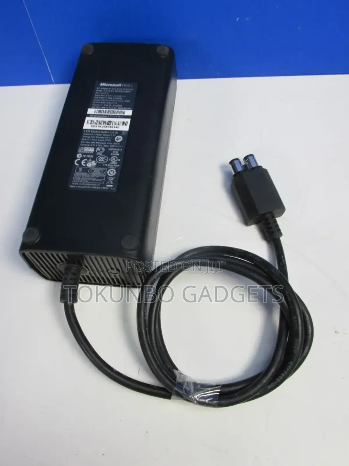 Original Microsoft Xbox 360 S Slim Power Supply Adapter