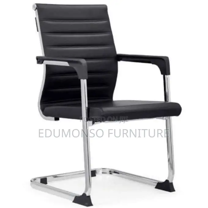 Leather Office Visitor Comfort Chair