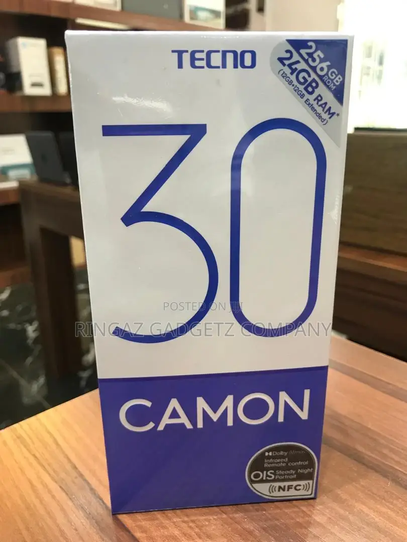New Tecno Camon 30 256 GB Black