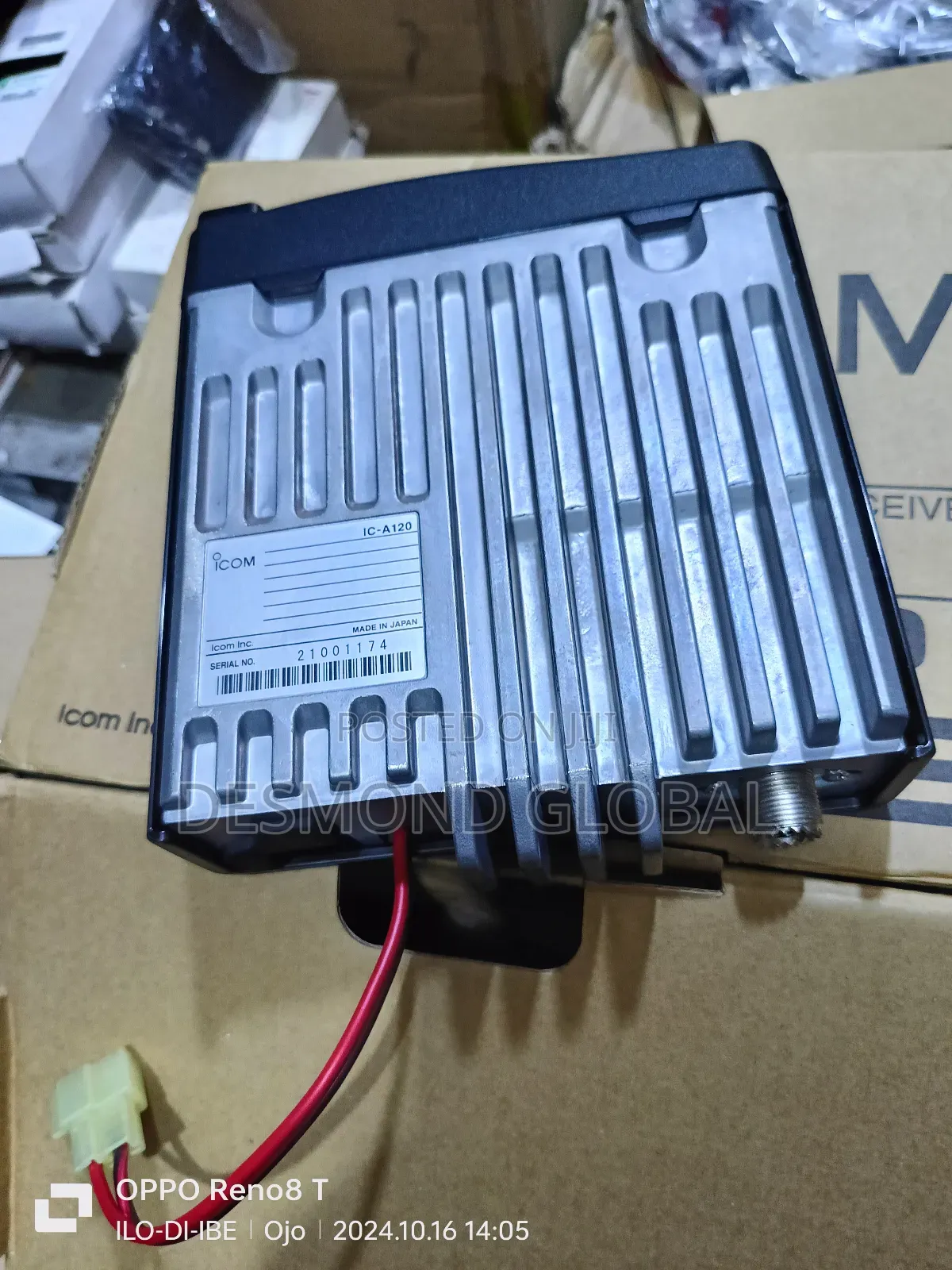 Icom Ic -A120 VHF Air Band Transceiver