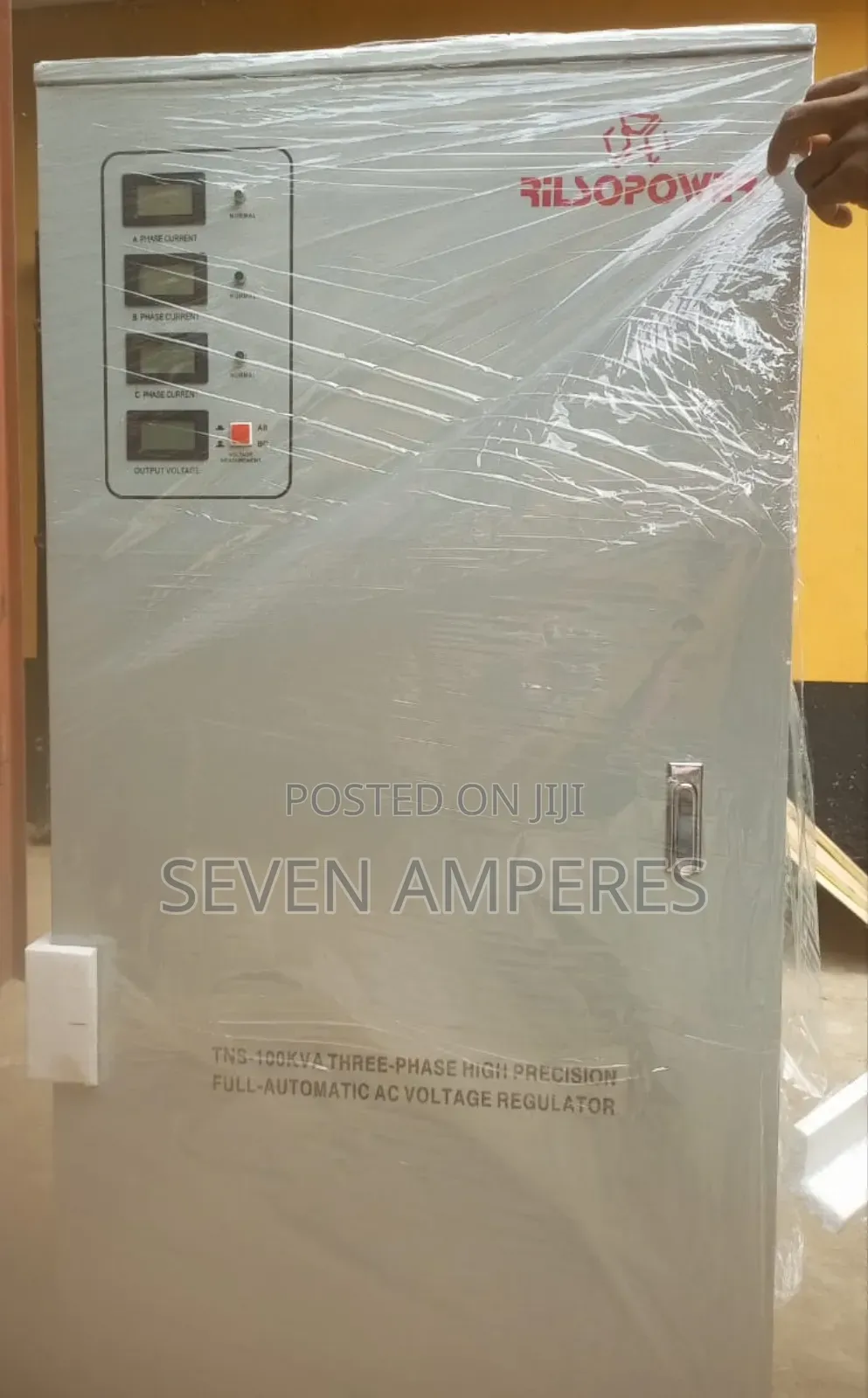 Rilsopower 100kva 3phase Servo Stabilizer