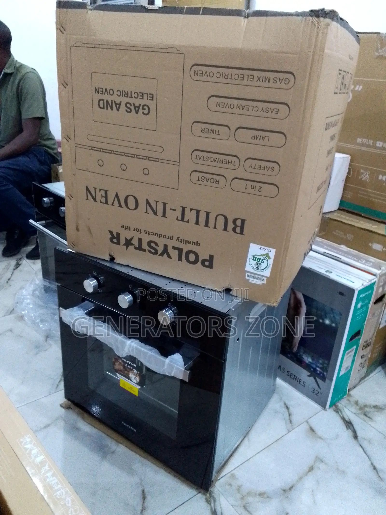 Multi-Function Cooking Polystar Built in Oven
