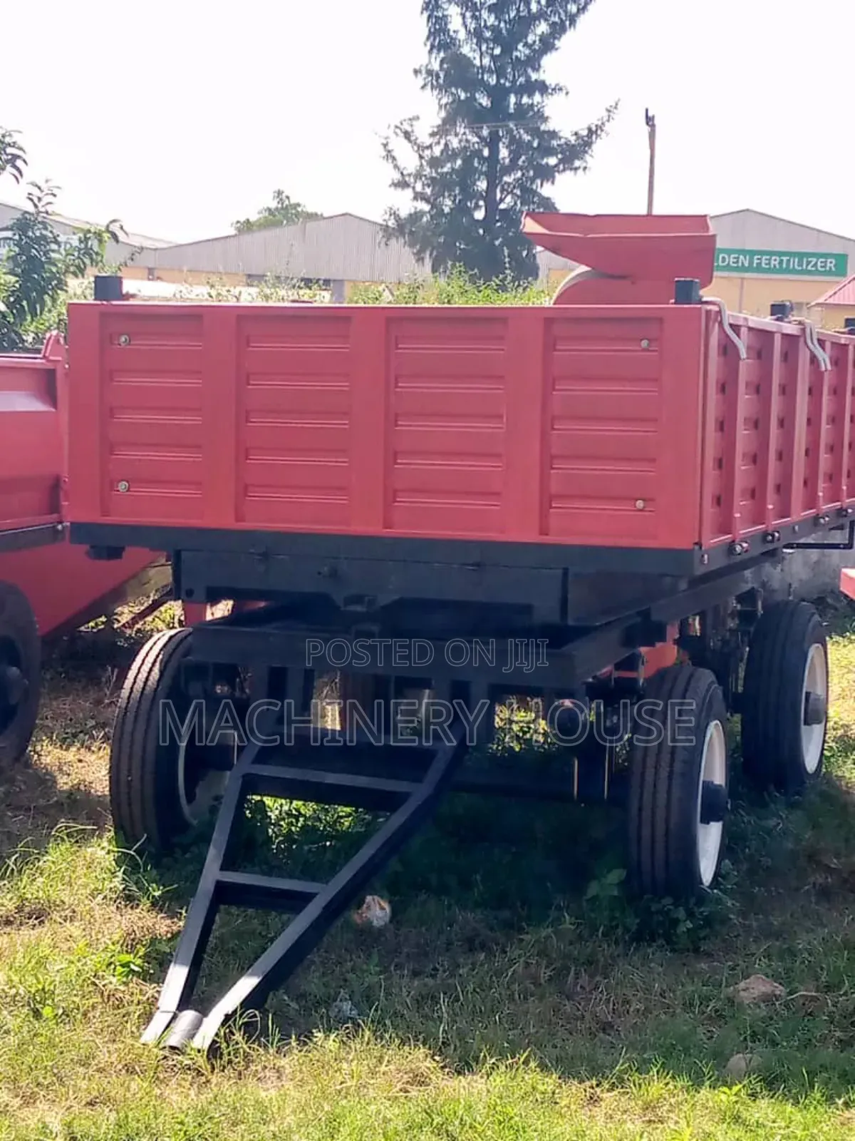 Double Axles Tipping Bucket 5 Tons