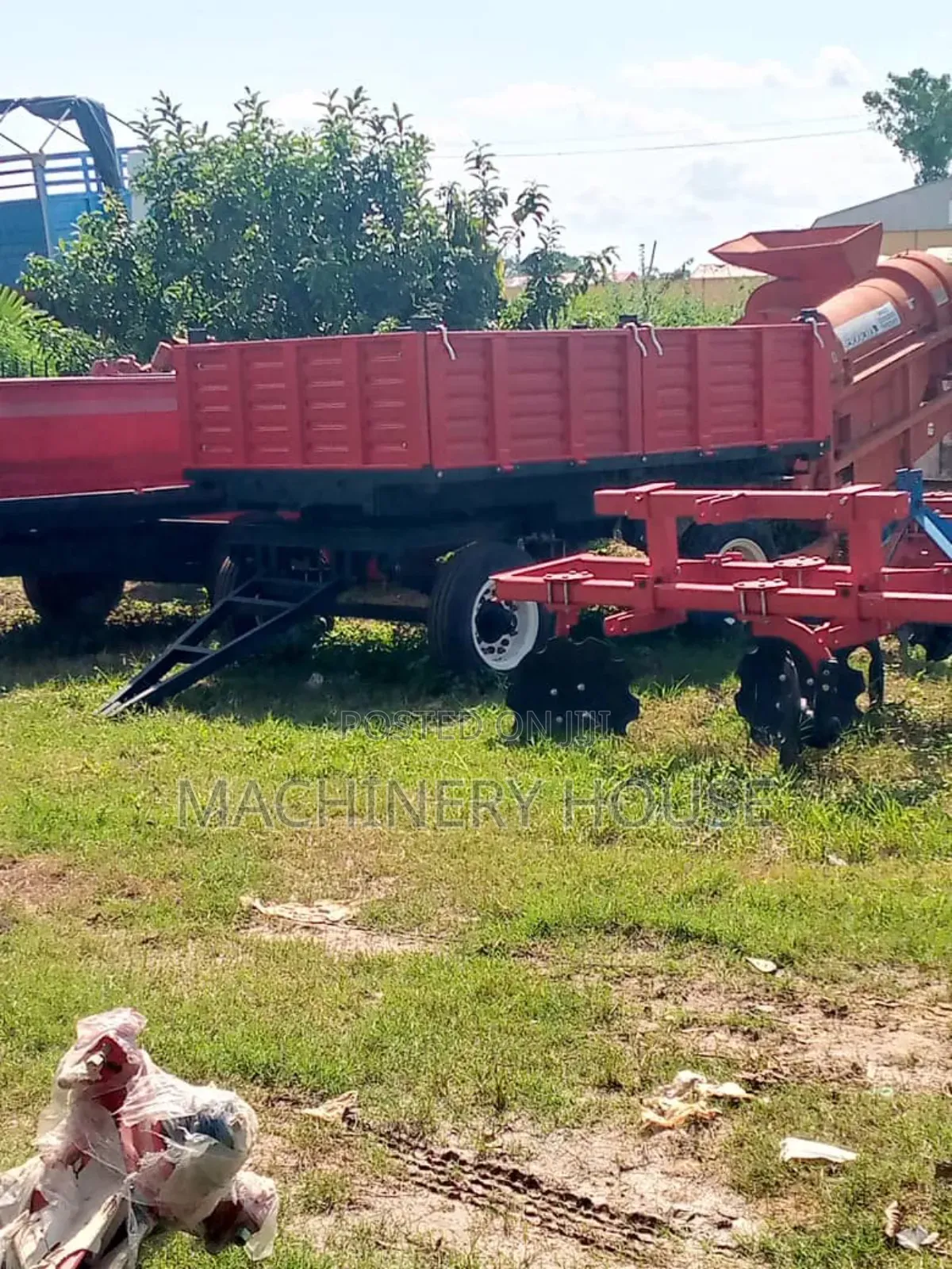 Double Axles Tipping Bucket 5 Tons