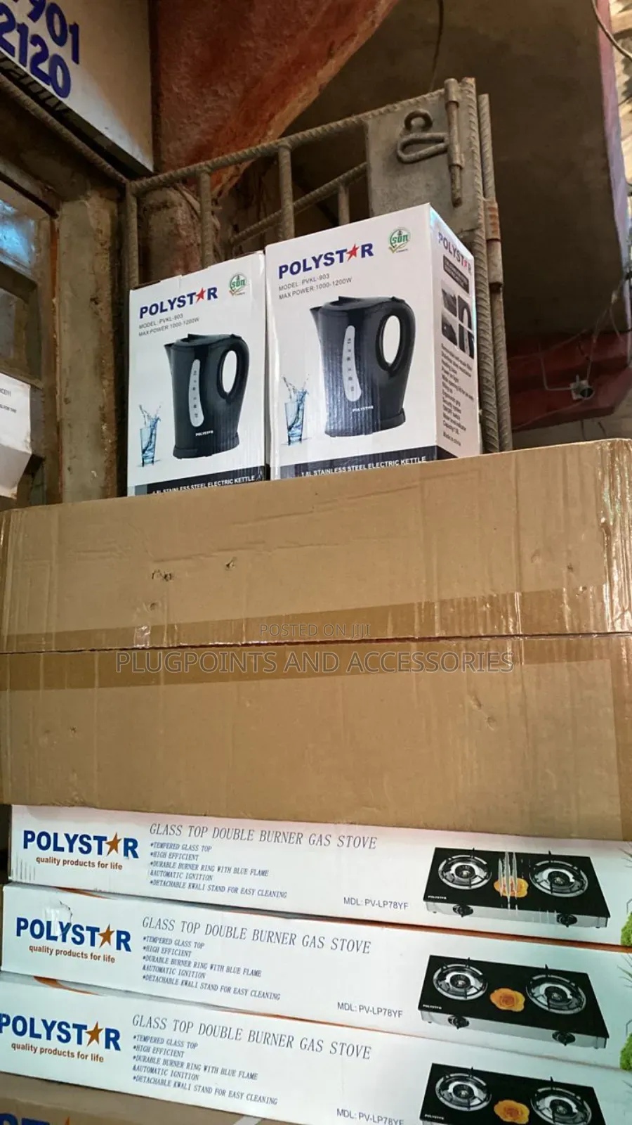 Polystar Electric Kettle 1.8liters