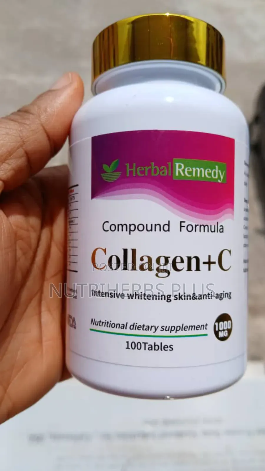 Compound Formula Collagen + C :For Whitening and Anti-Aging