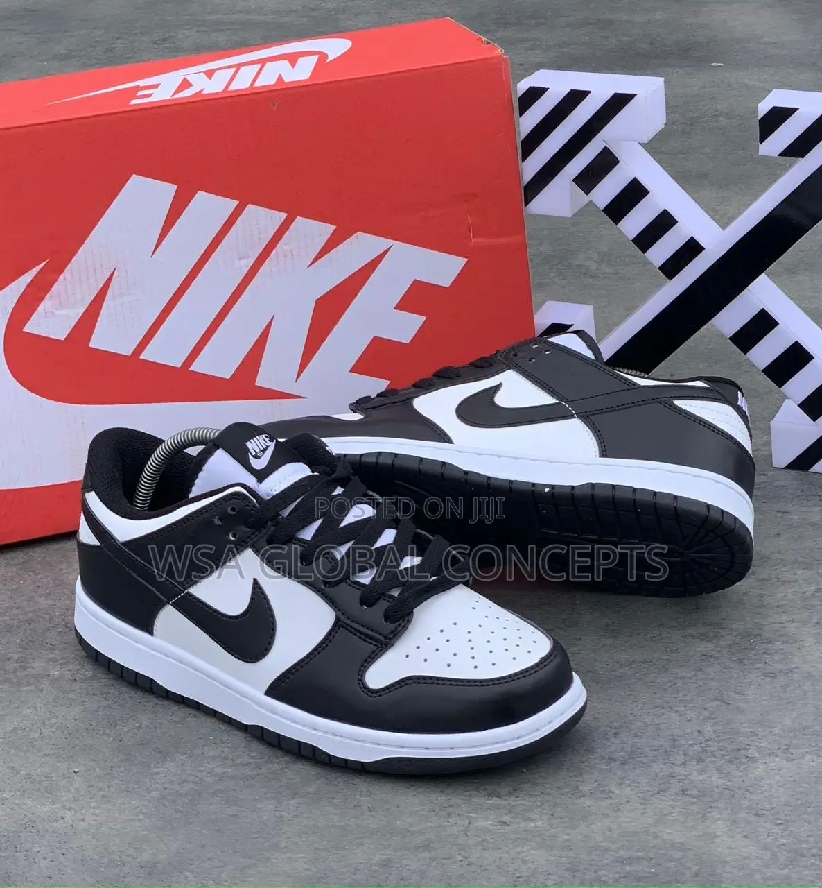 Nike Sb Panda Black and White Sneakers
