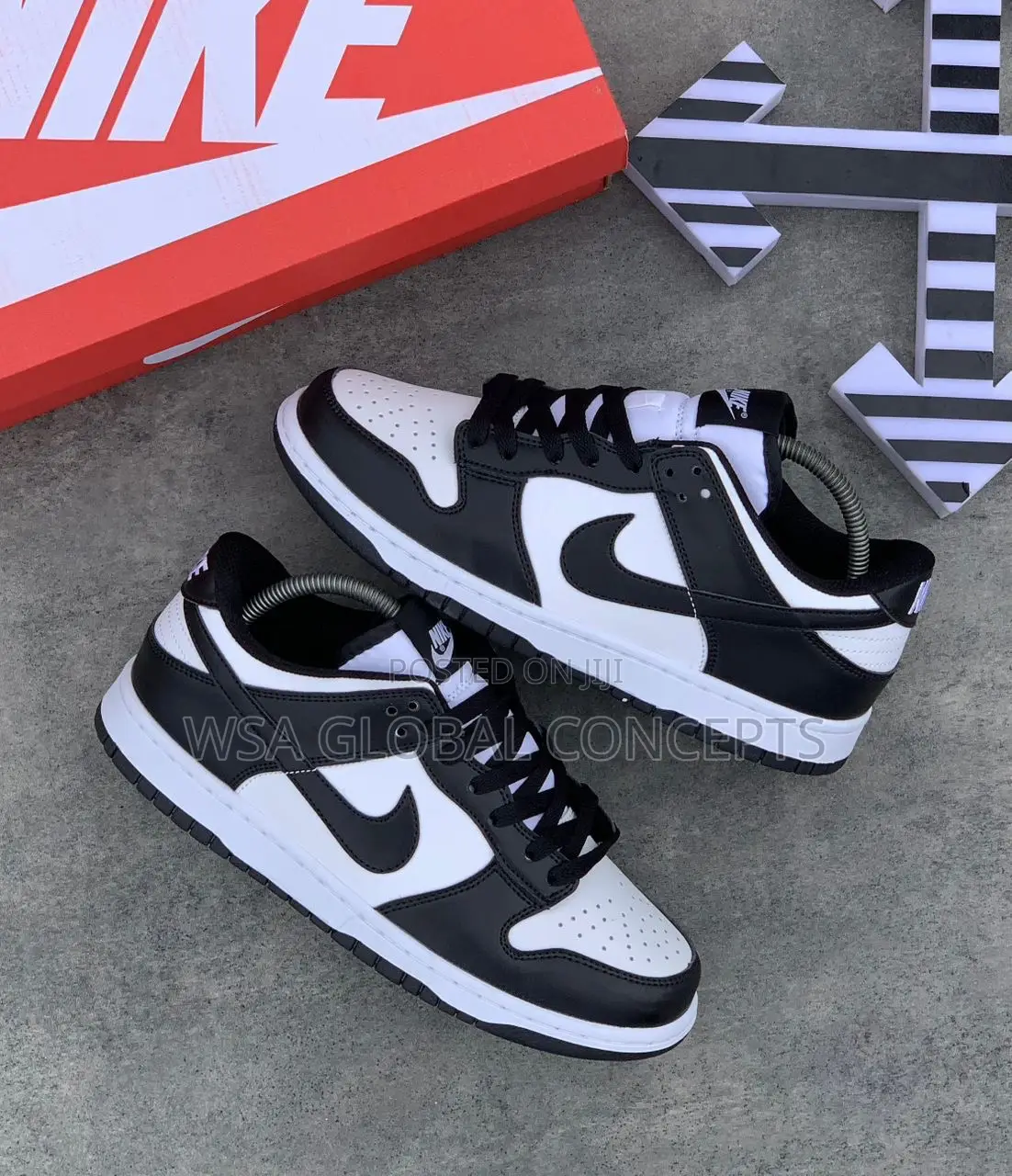 Nike Sb Panda Black and White Sneakers