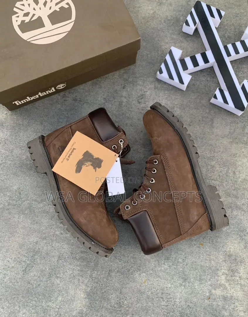 Timberland 6 Inch Premium Waterproof Chocolate Color Boots