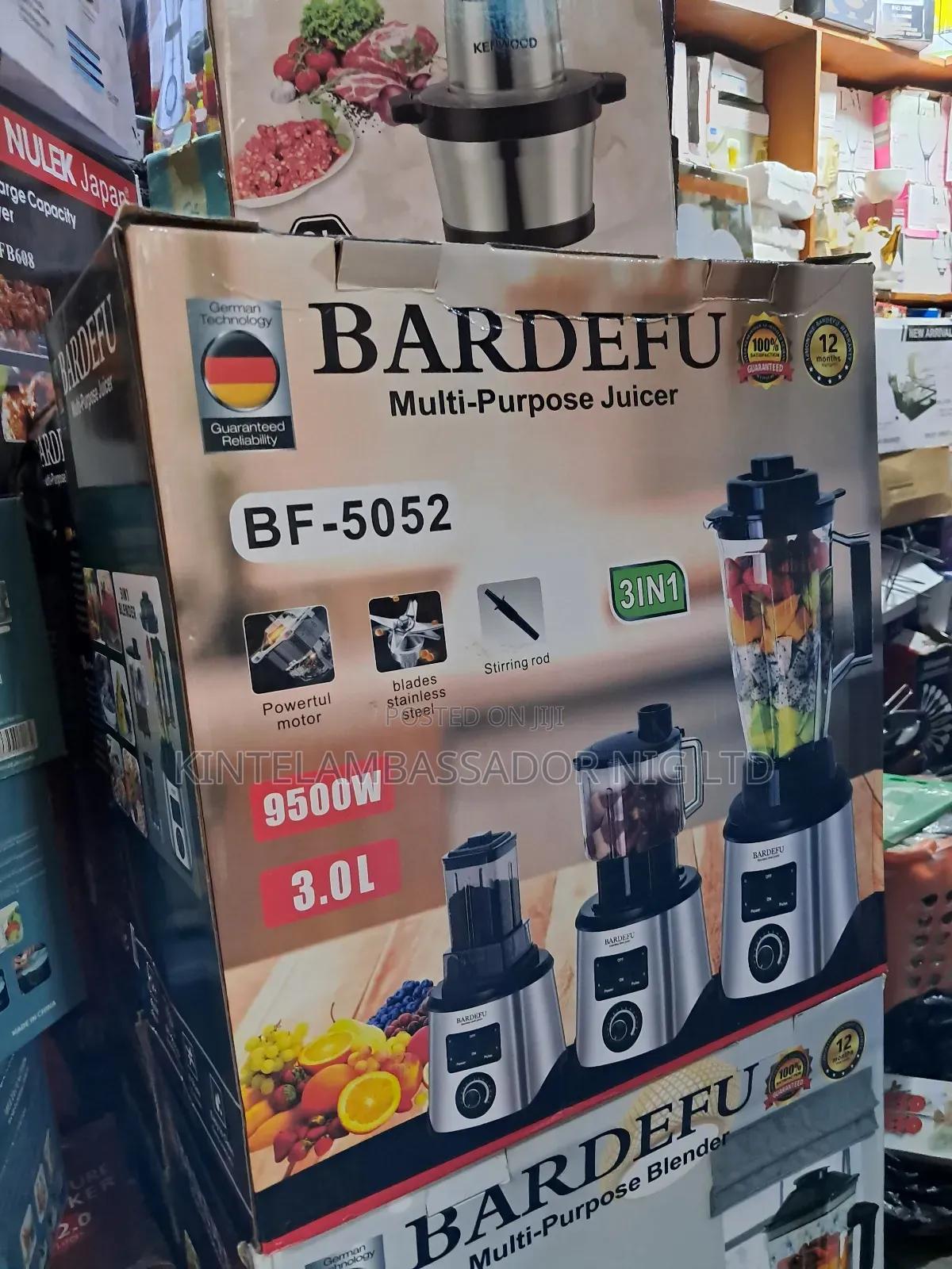 Bardefu Multi Purpose Blender -9500watt