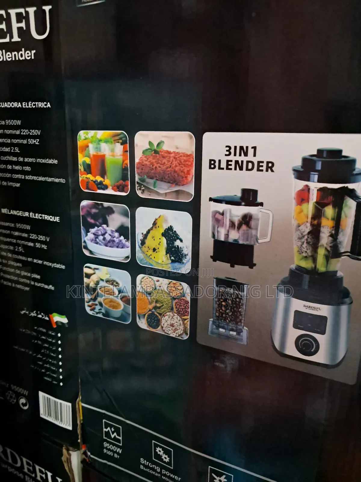 Bardefu Multi Purpose Blender -9500watt