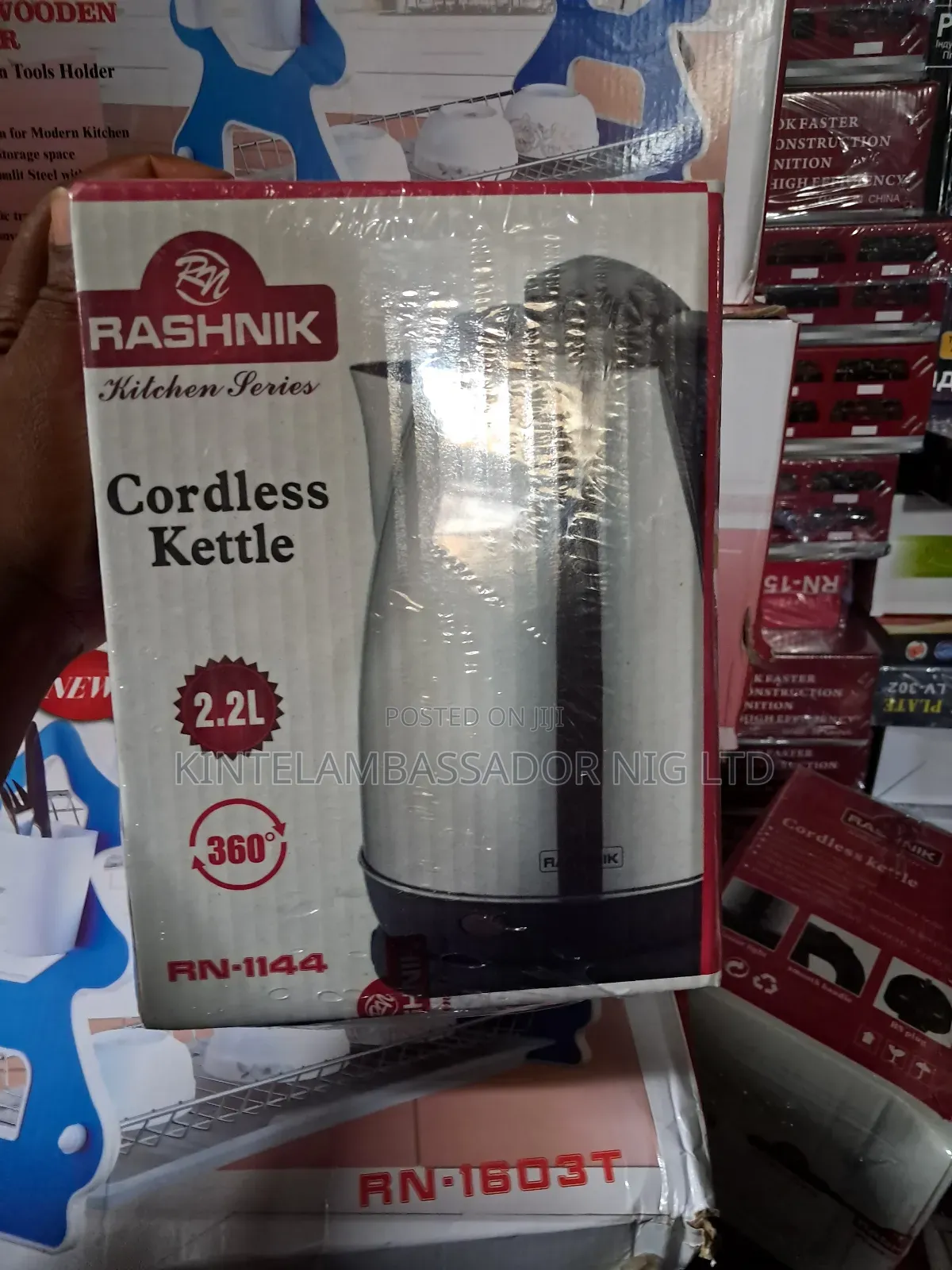 Rashnik Cordless Kettle - 2.2L