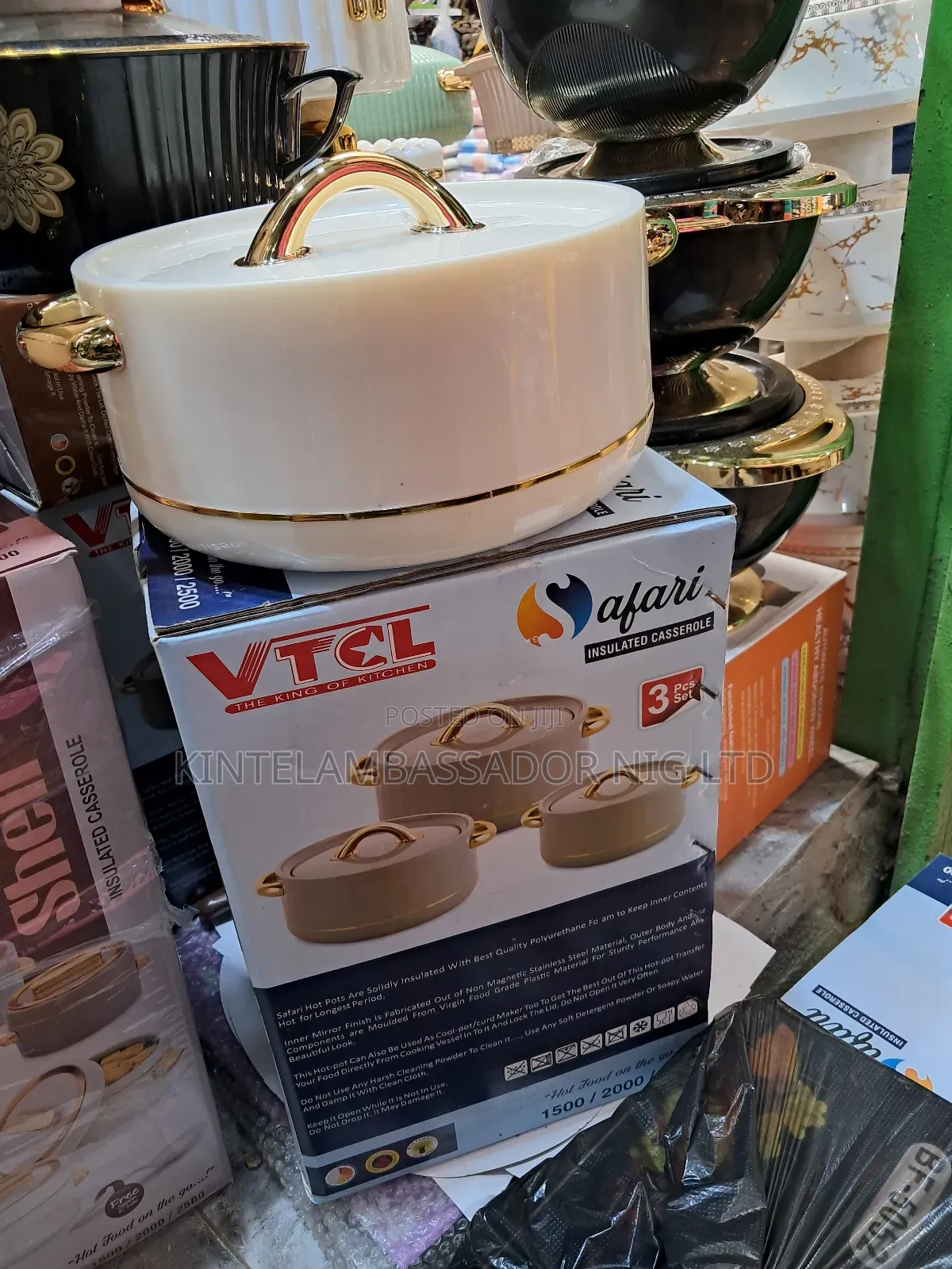 3 PCS VTCL Insulated Dinner Set