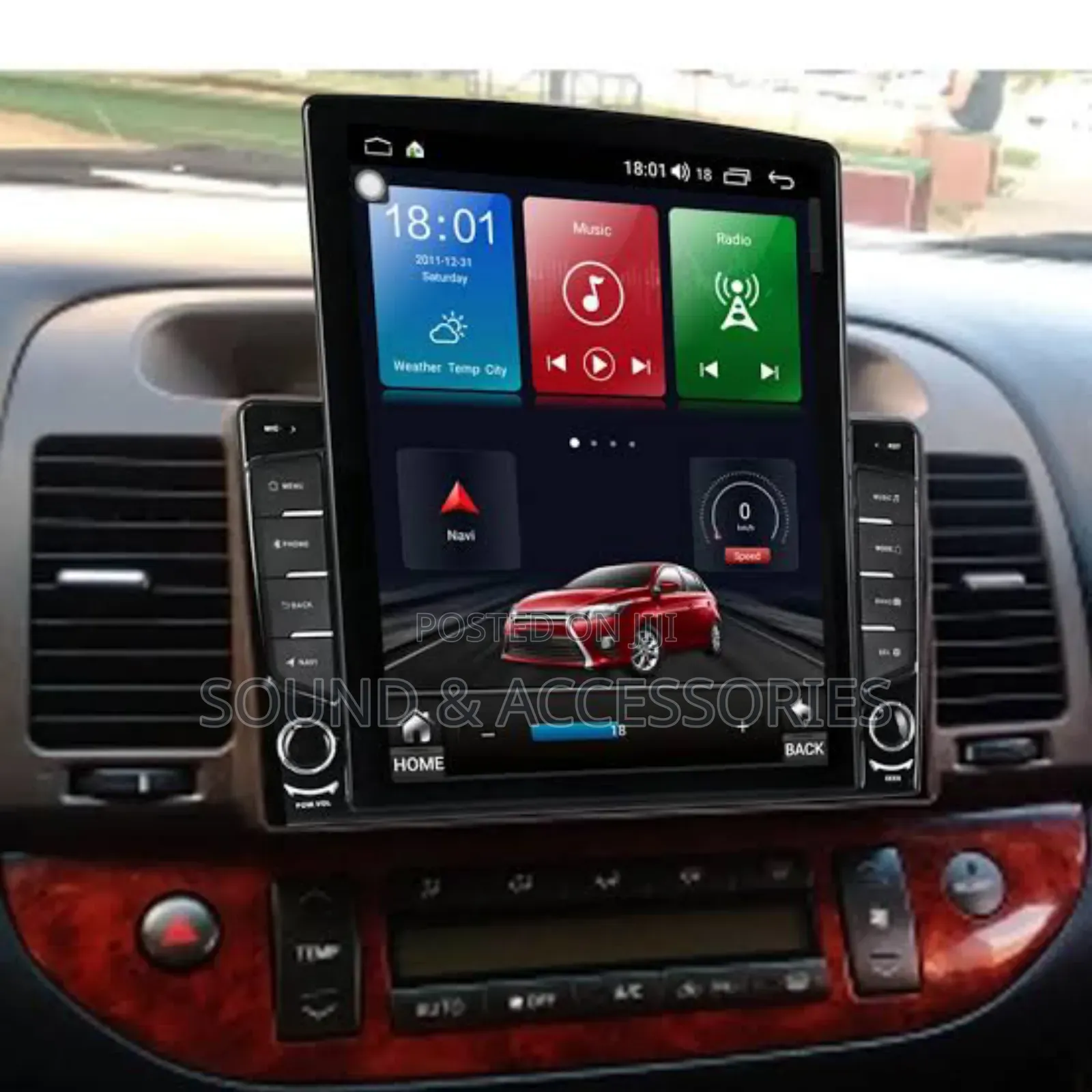 Toyota Camry 2003-2006 Tesla Android GPS Navigation System