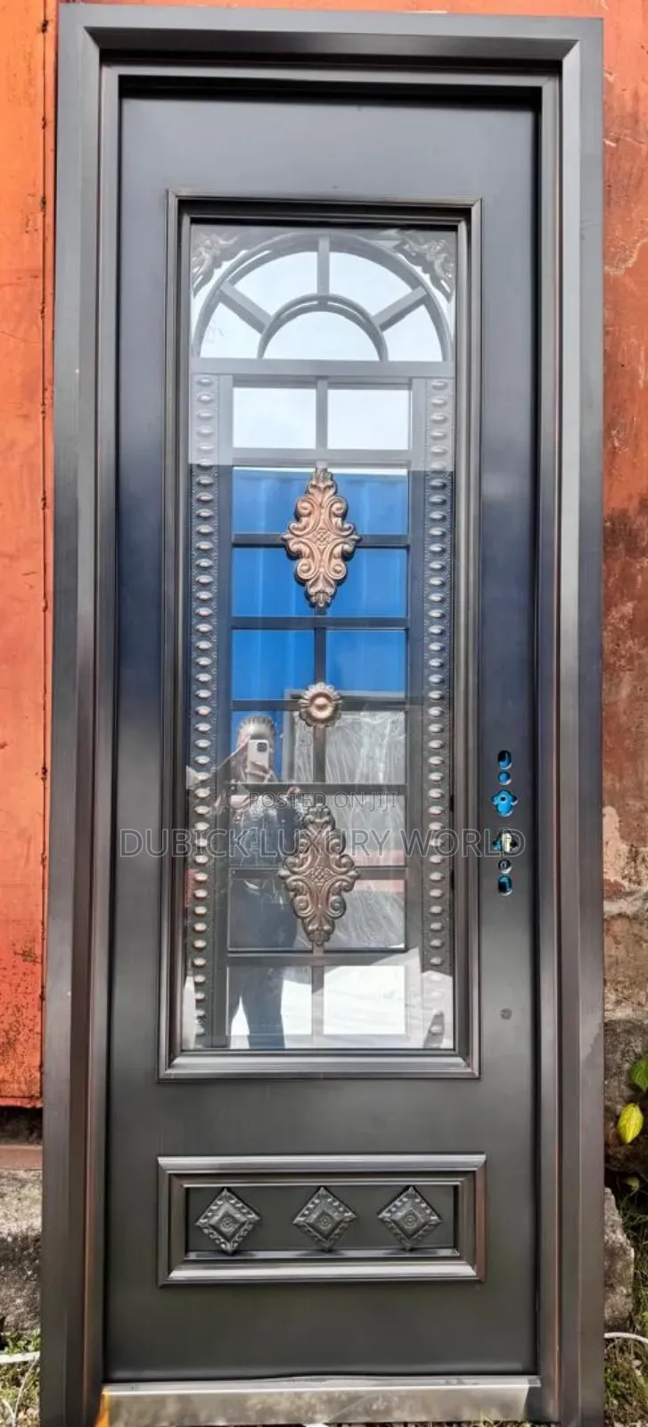 3ft Extra Hight French Security Glass Door
