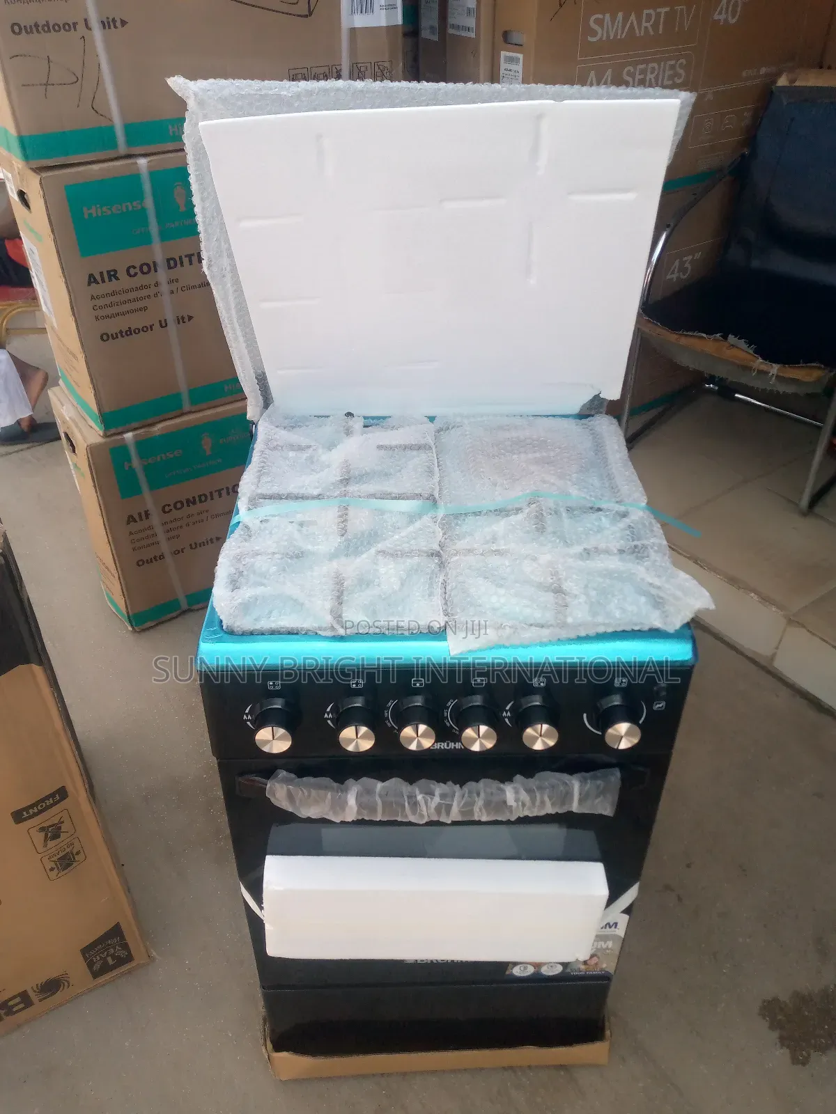 Bruhm Gas Cooker 3+1
