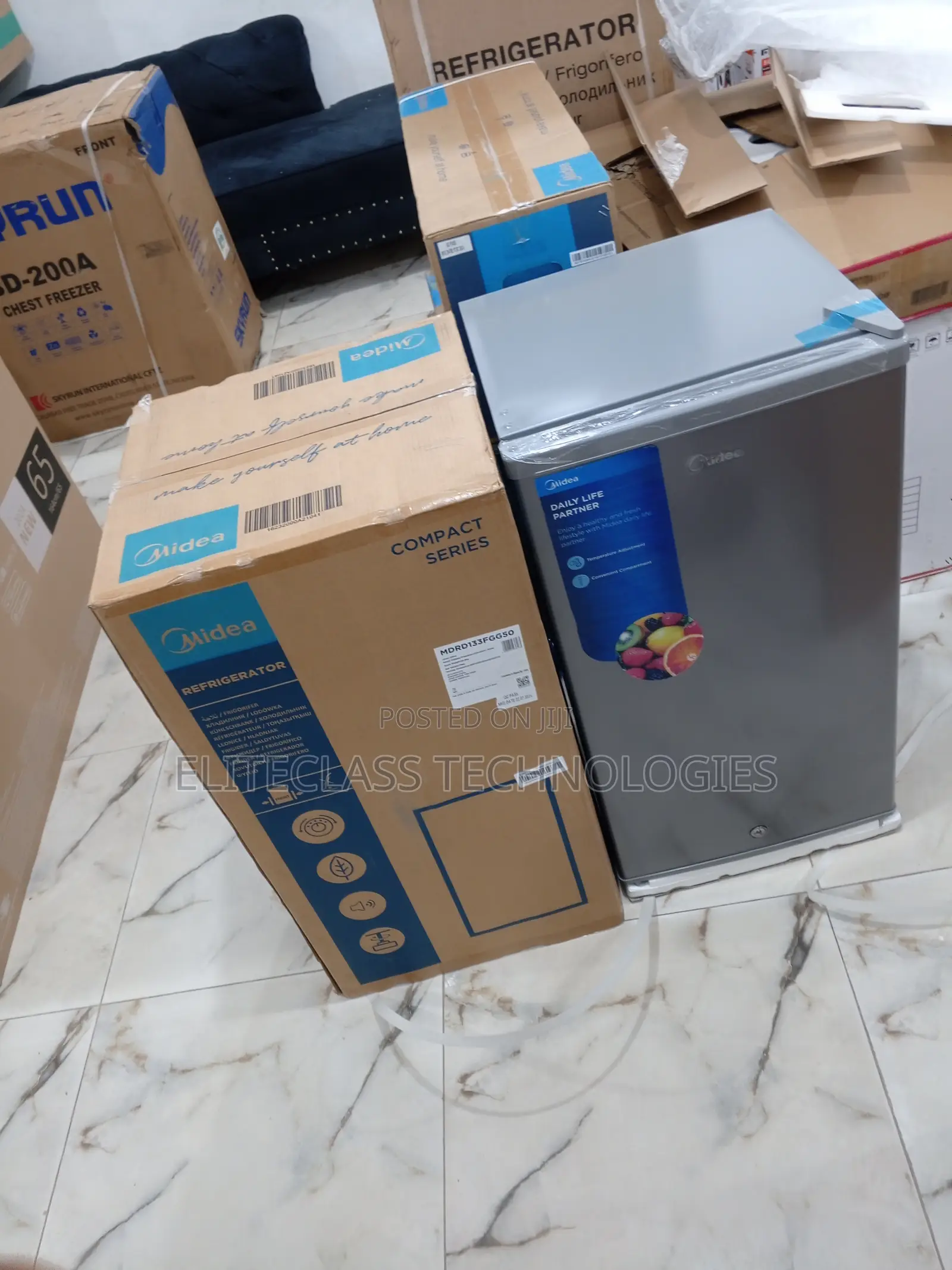 Midea Quick Cooling 90l Single Door Refrigerator