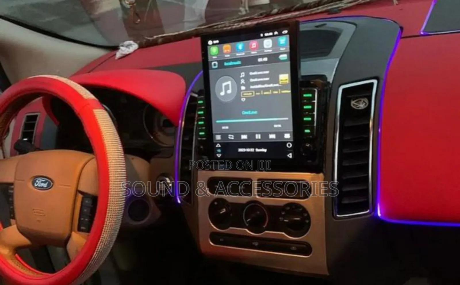 Ford Edge 2008 Tesla Android GPS Navigation System
