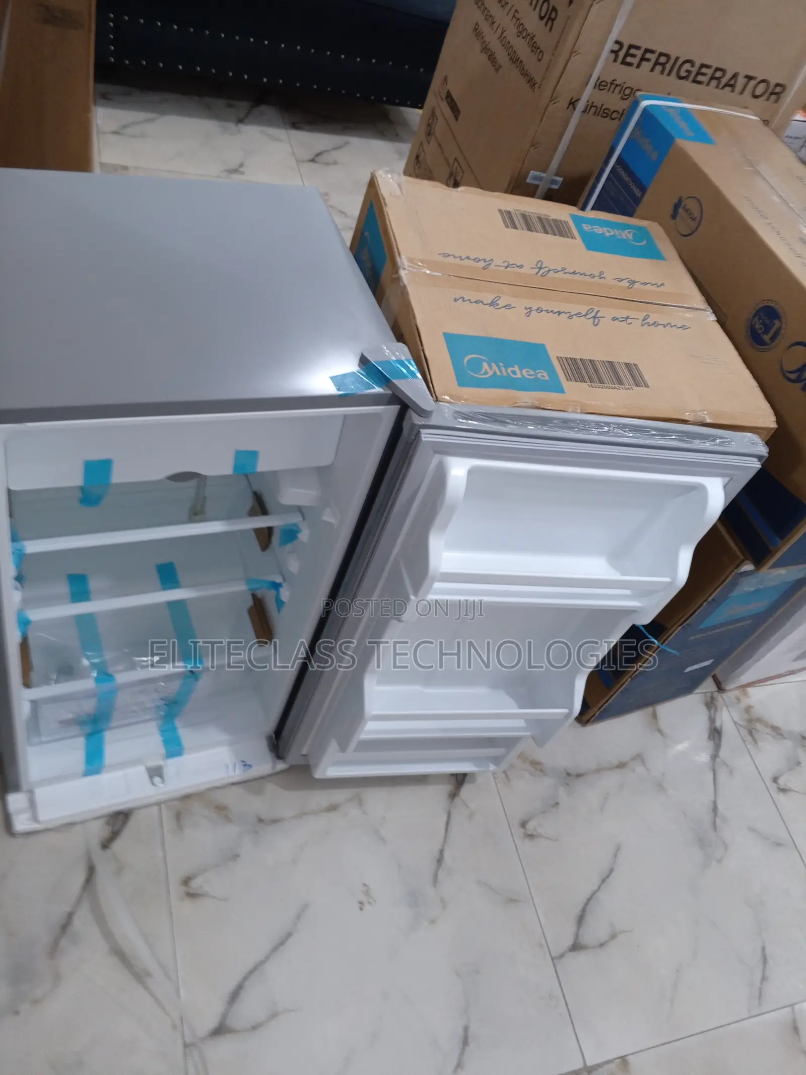Midea 90l Refrigerator With Hyper-Cooling System