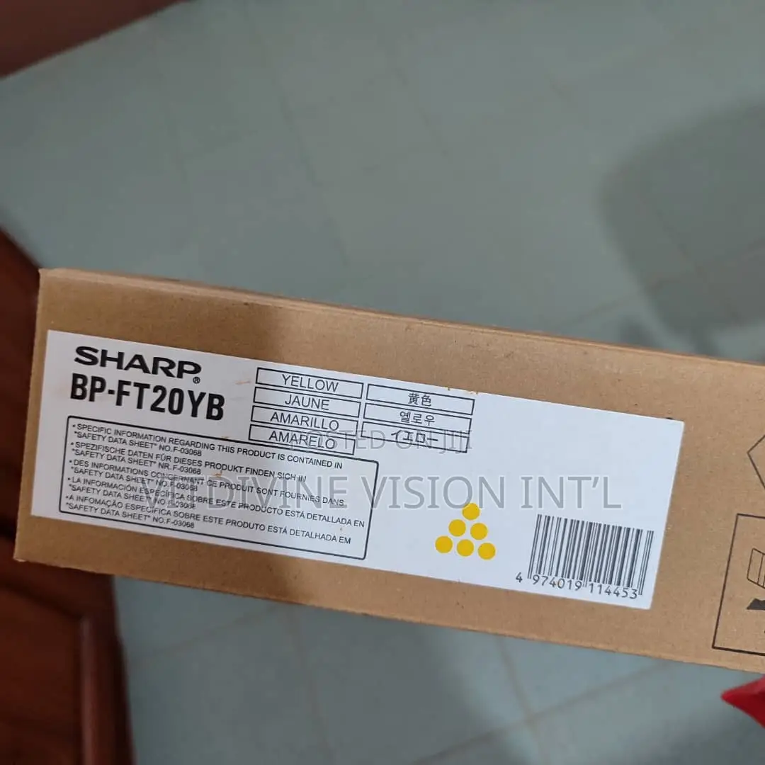 Sharp Bp --20mb ,Bp -Ft20cb,Bp -20c25,10c20 Yellow Toner