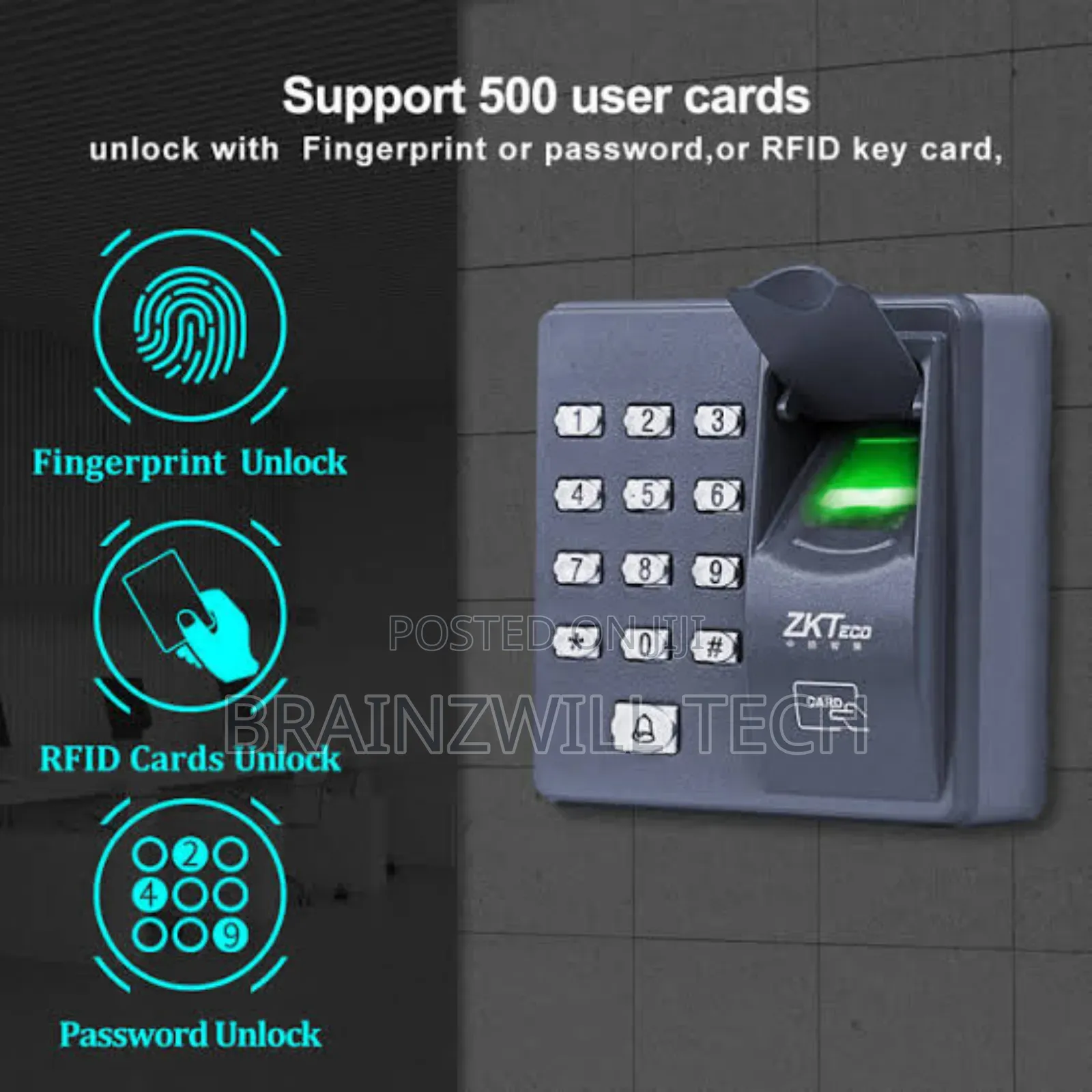 X6 Zkteco Access Door Lock