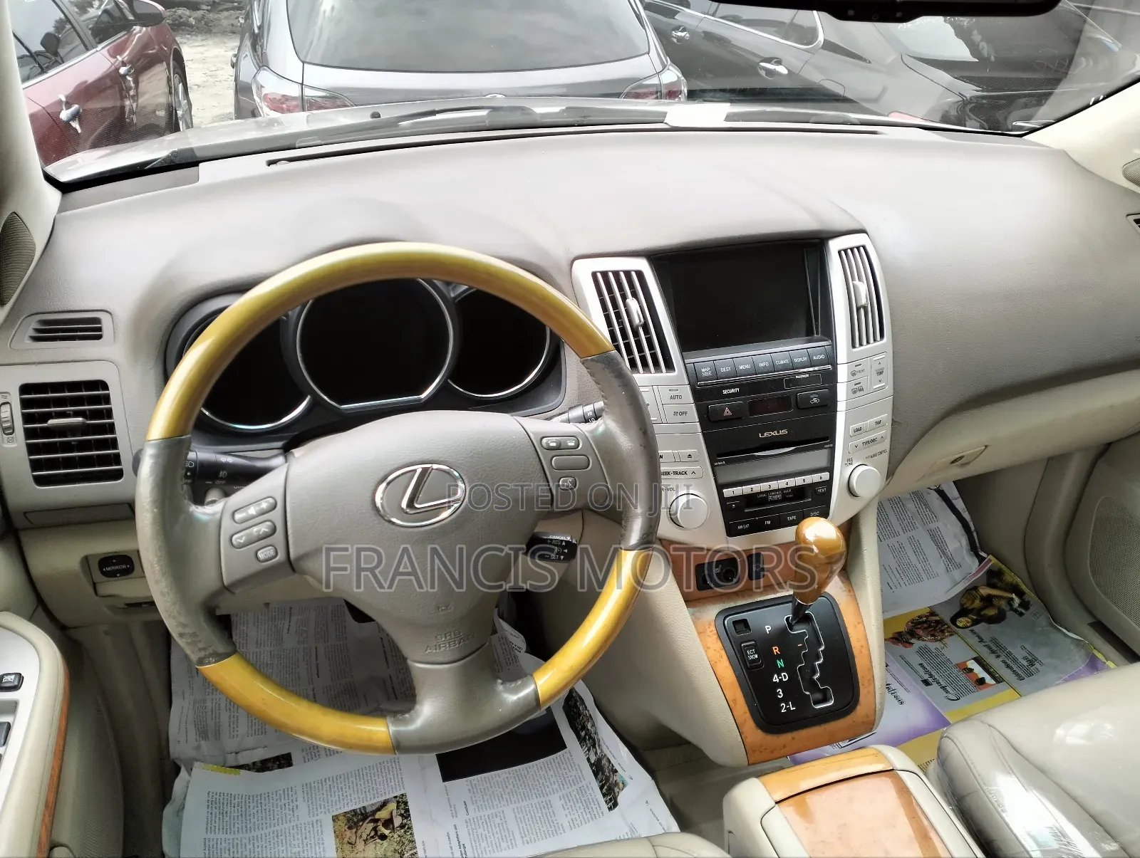 Lexus RX 350 2009 Gold