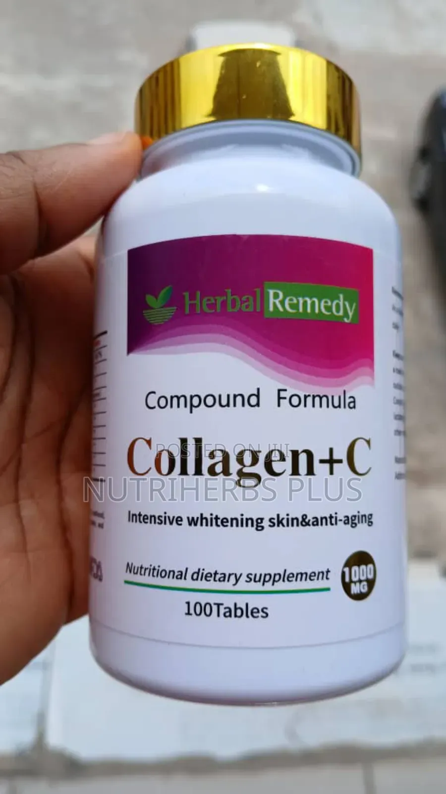 Compound Formula Collagen+ Vit C:For Nail, Hair, Skin Glow