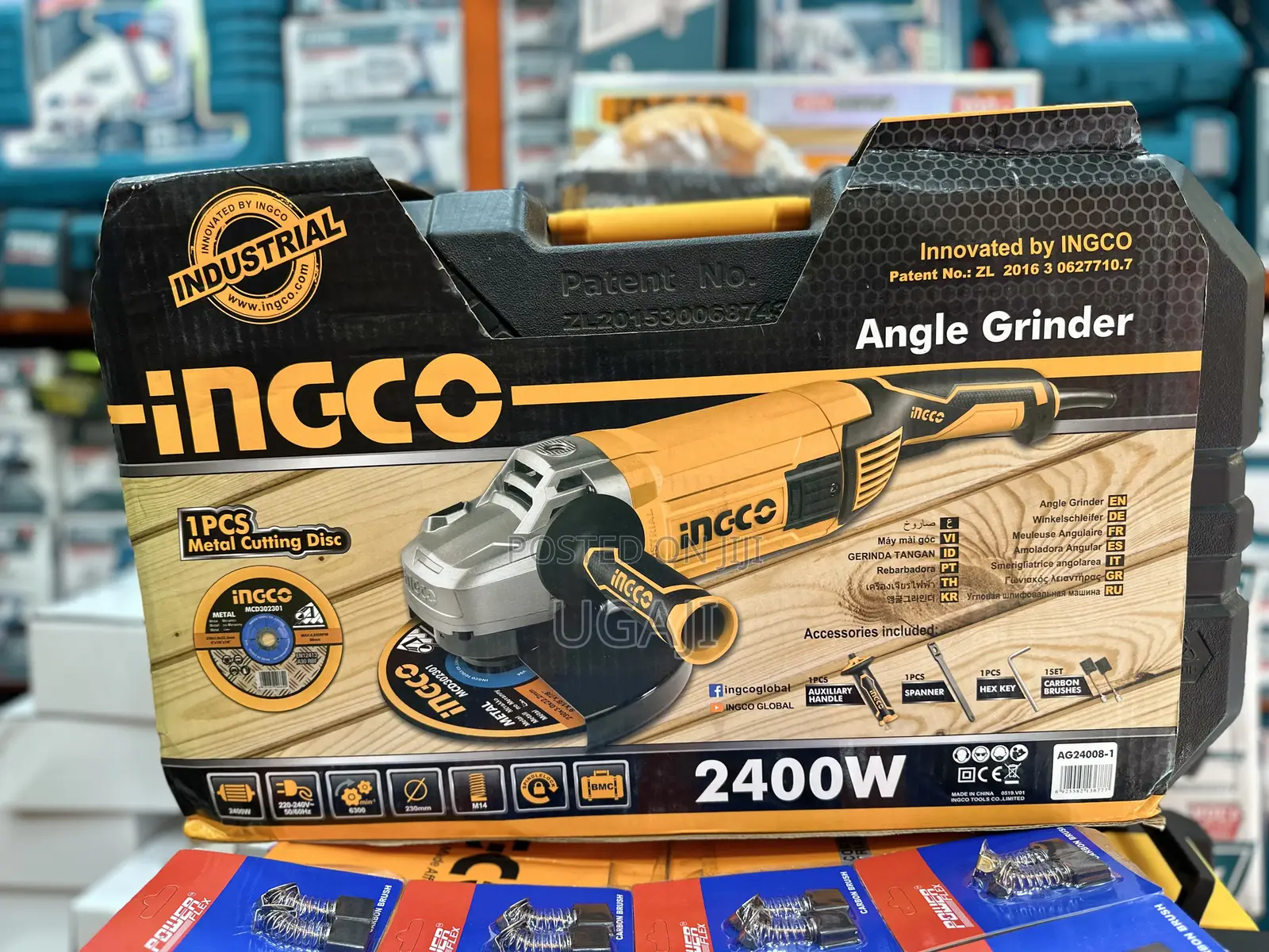 Ingco Industrial Angle Grinder 2400w