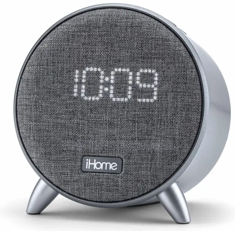 Ihome Powerclock Blutooth Speaker + Two Usb Charging Ports