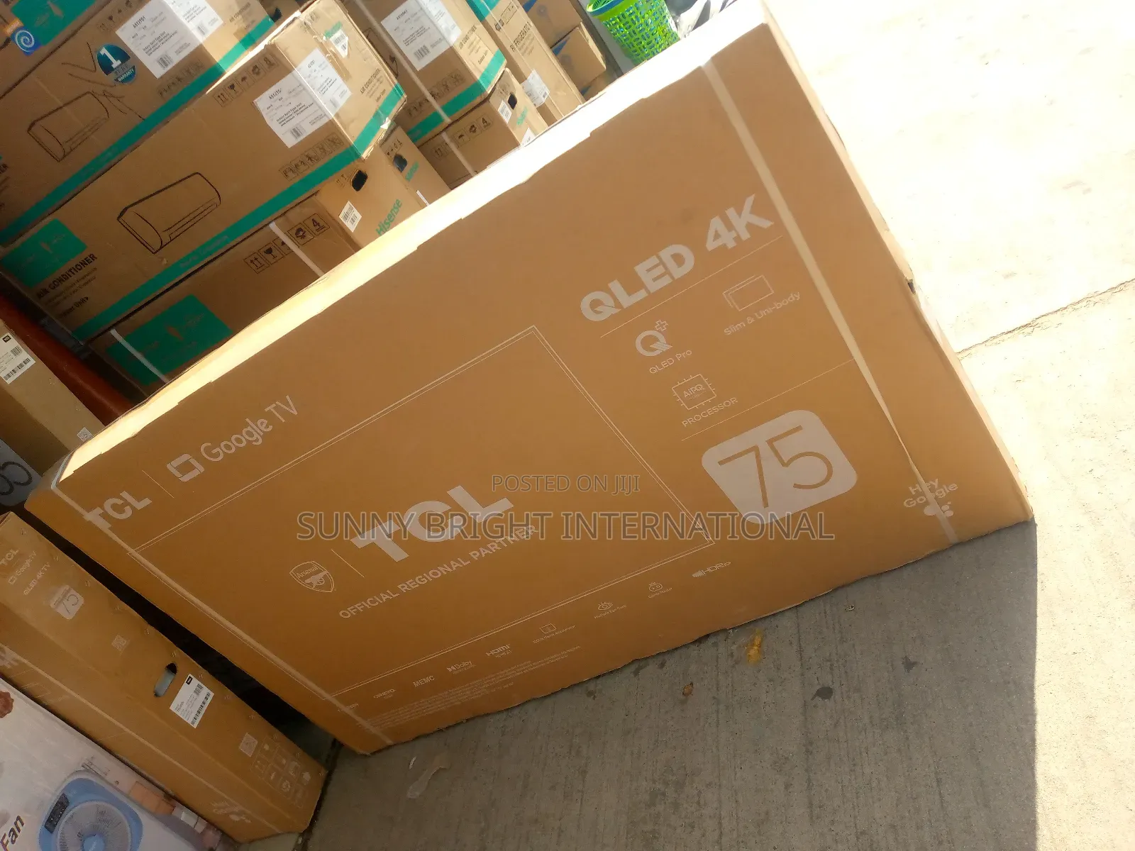 TCL Android Smart TV 75inches Qled