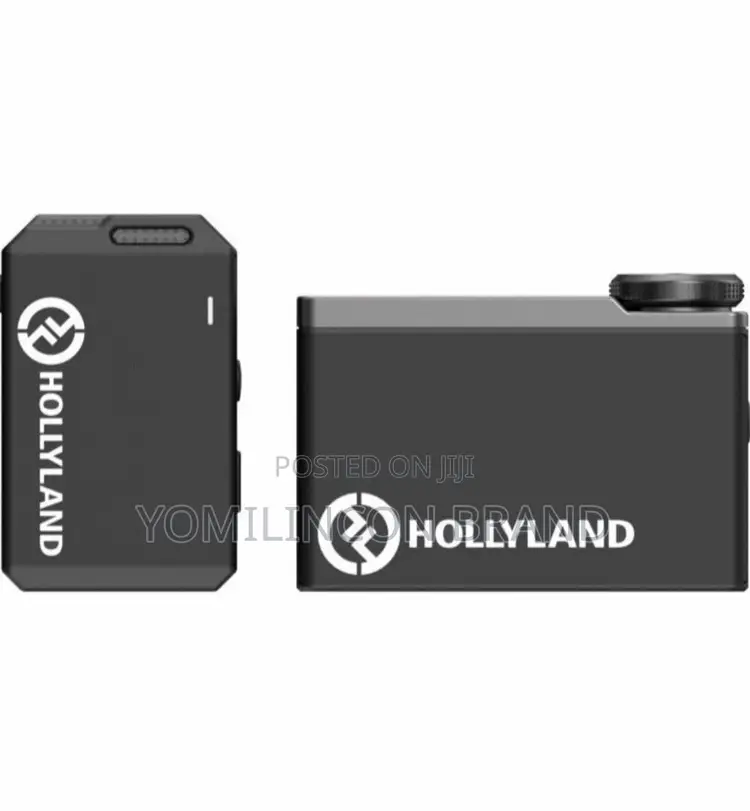 Hollyland LARK MAX Solo Wireless Microphone (2.4 Ghz, Black)