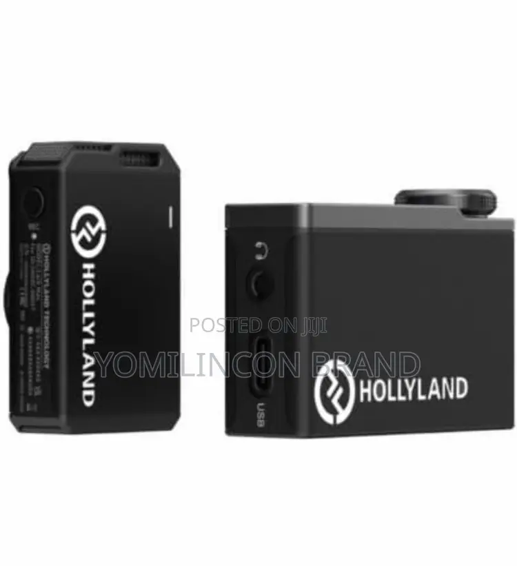 Hollyland LARK MAX Solo Wireless Microphone (2.4 Ghz, Black)