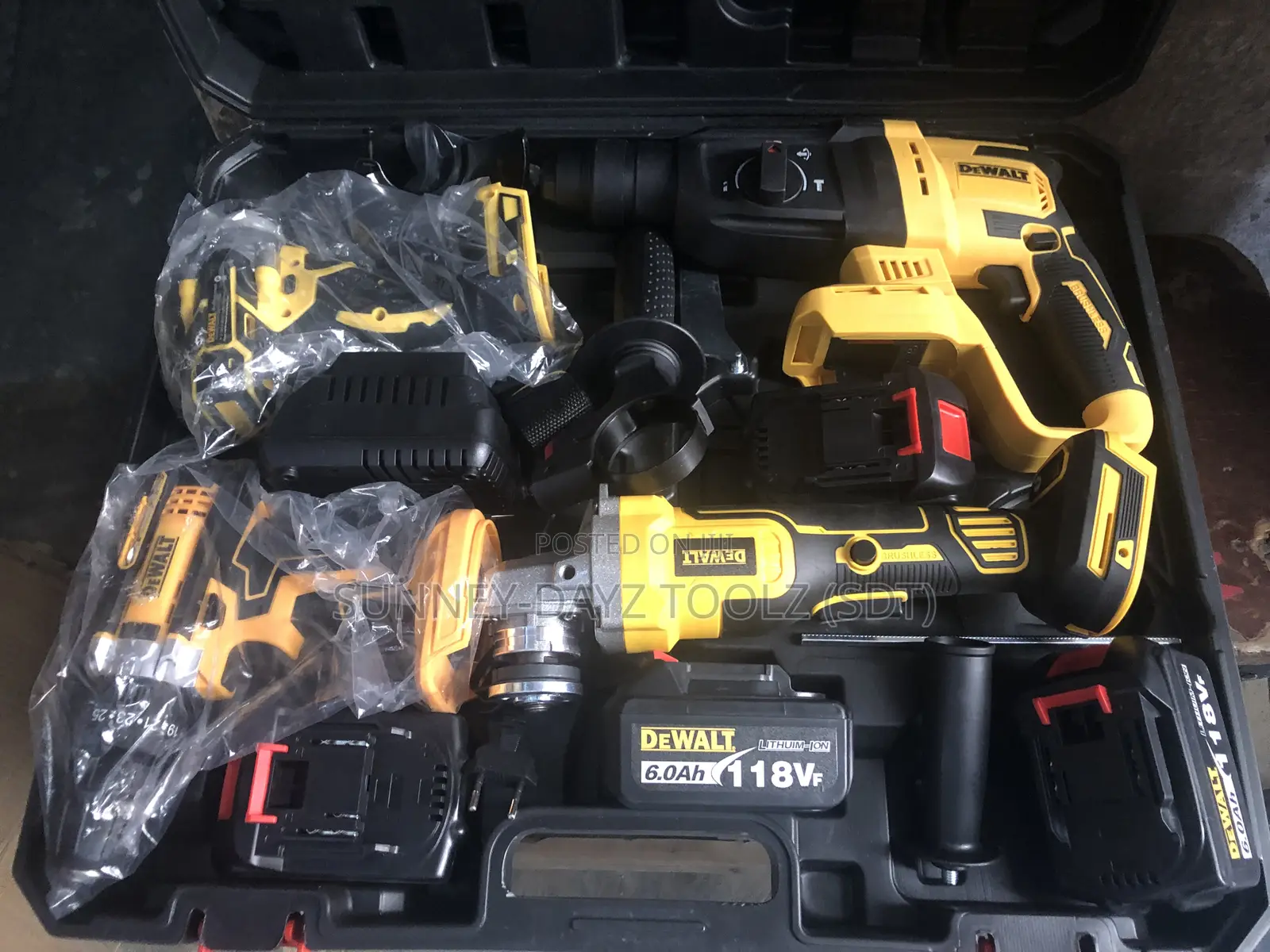 Dewalt Cordless 4 in 1 Set