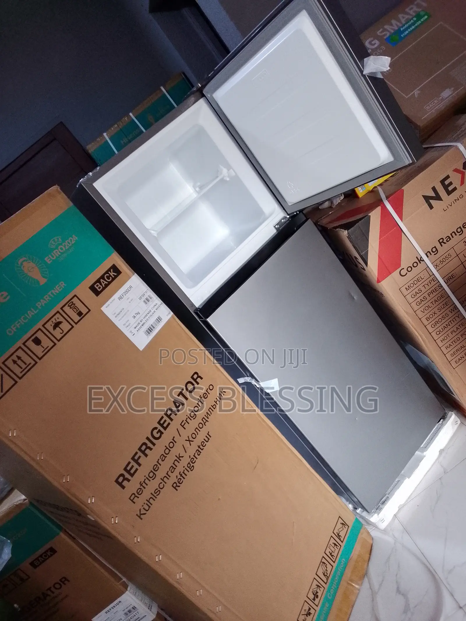 Afordable Top Freezer Hisese Refrigerator 154 Liter